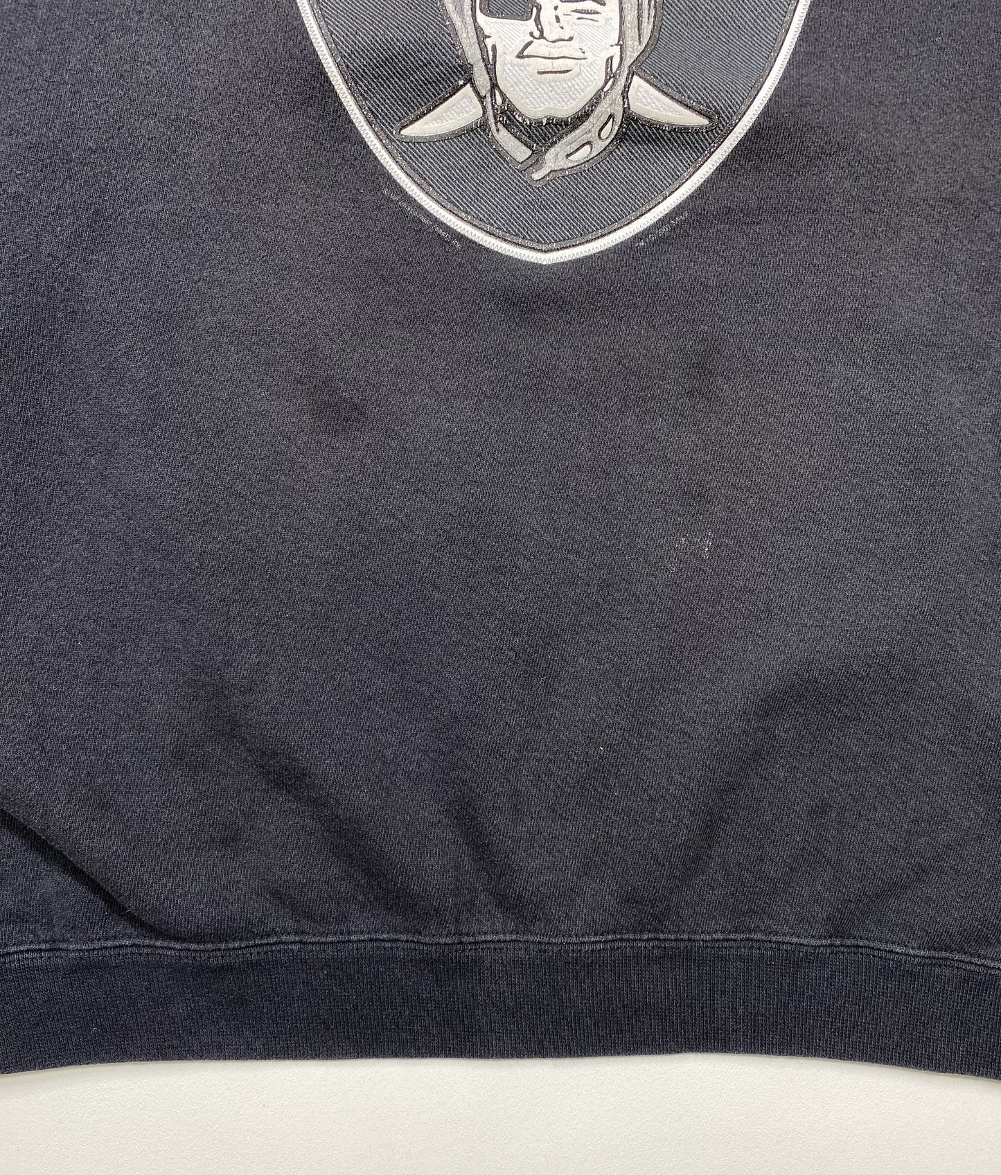 90's RAIDERS Size Approx.XL Vintage NFL Sweat-Shirt / E7307S