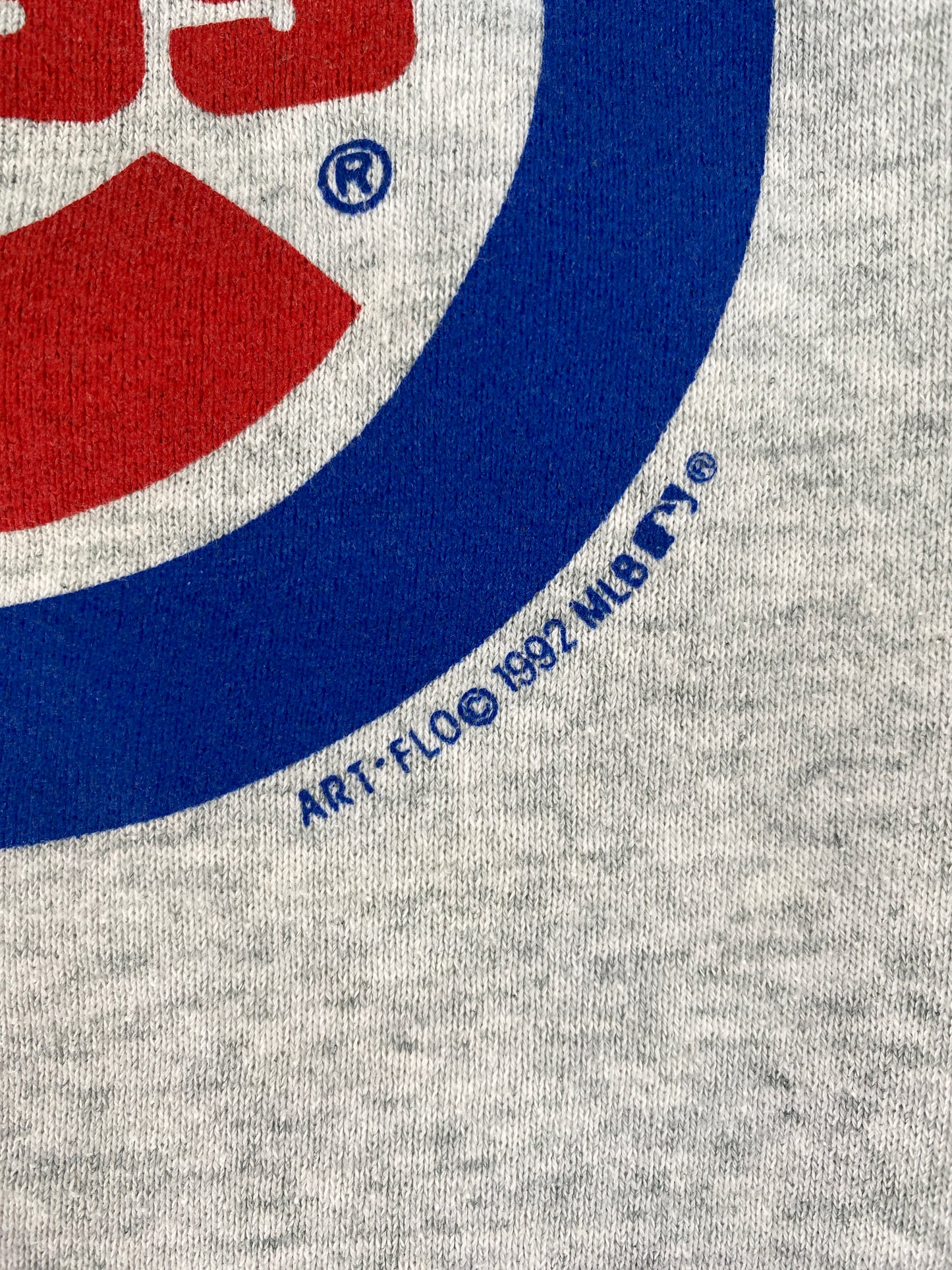 (L) 1992 CHICAGO CUBS MLB Sweat-Shirt / A0665S