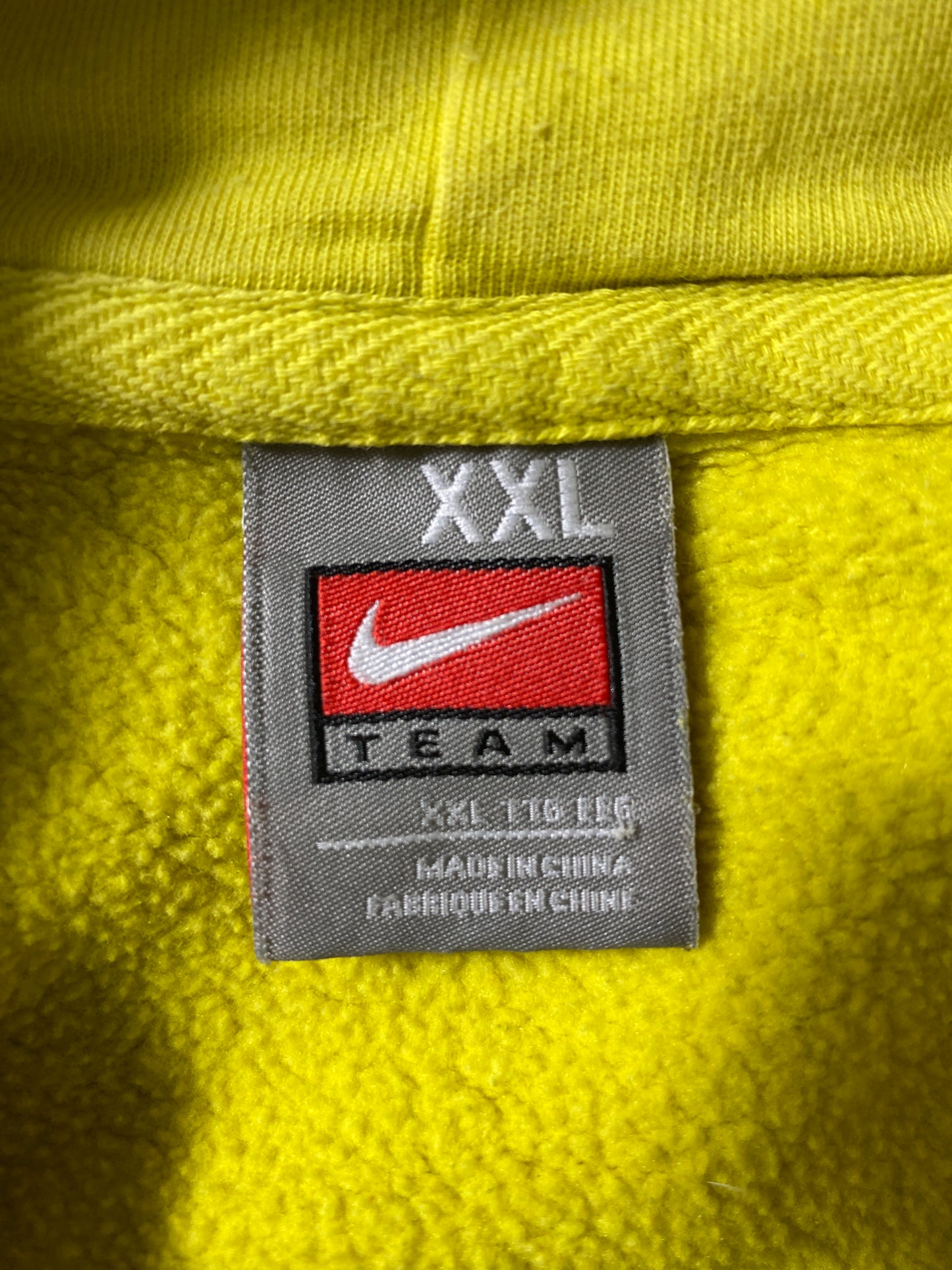 00' NIKE x OREGON Size XXL Vintage College Hoodie Sweat Shirt / F1140S