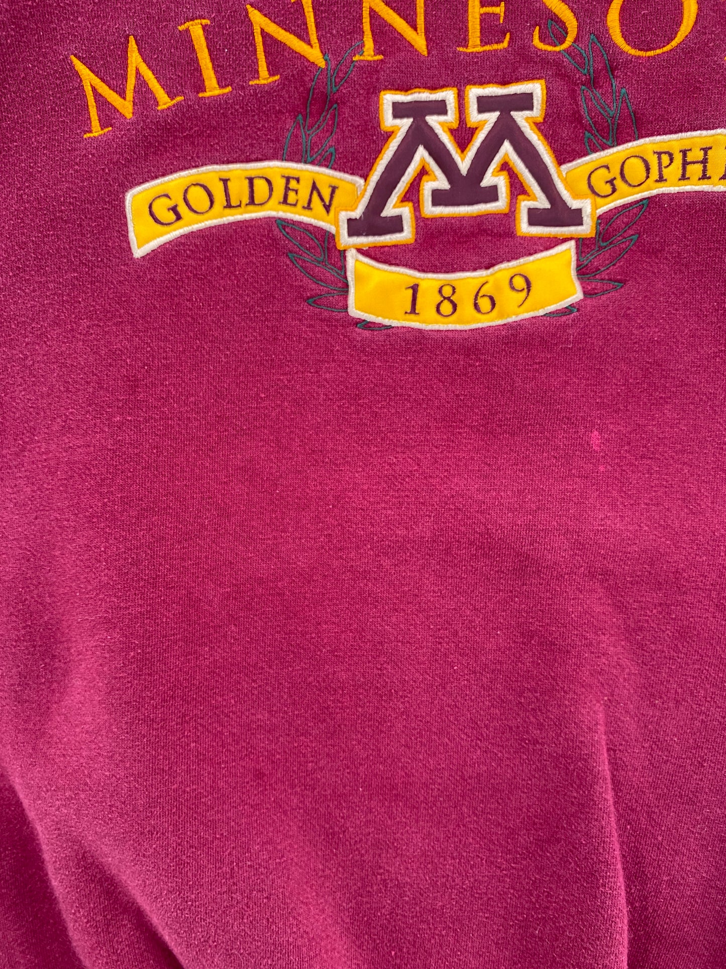 90’s STARTER x MINNESOTA Size L College Sweat-Shirt / G1676S