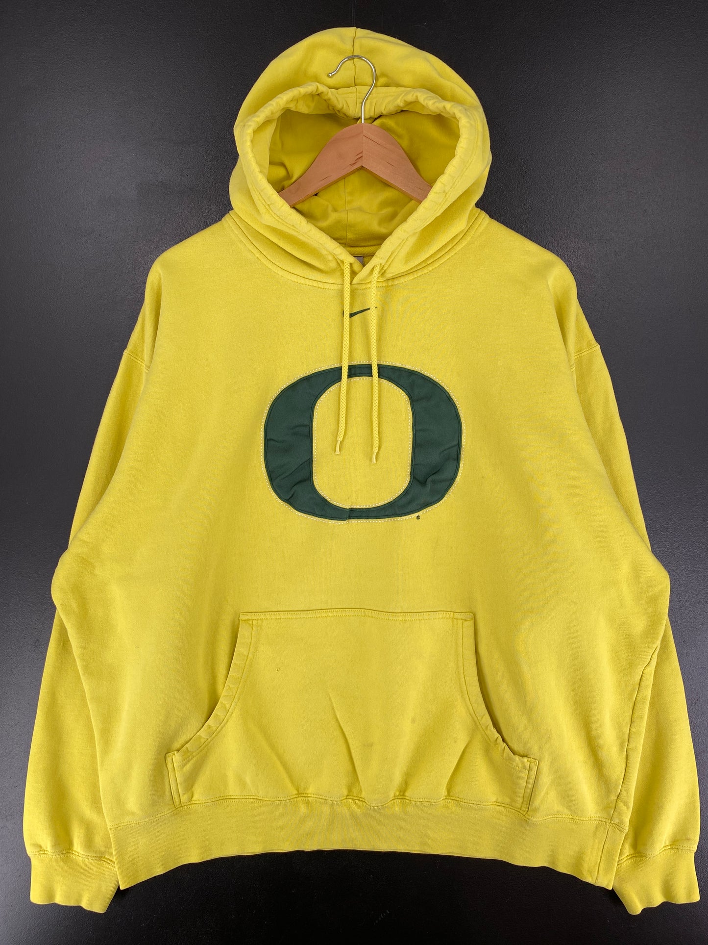 00' NIKE x OREGON Size XXL Vintage College Hoodie Sweat Shirt / F1140S