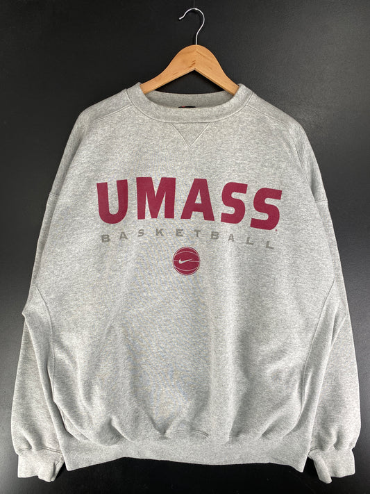 90’s NIKE x UMASS Size XXL College Sweat-Shirt / F6779S