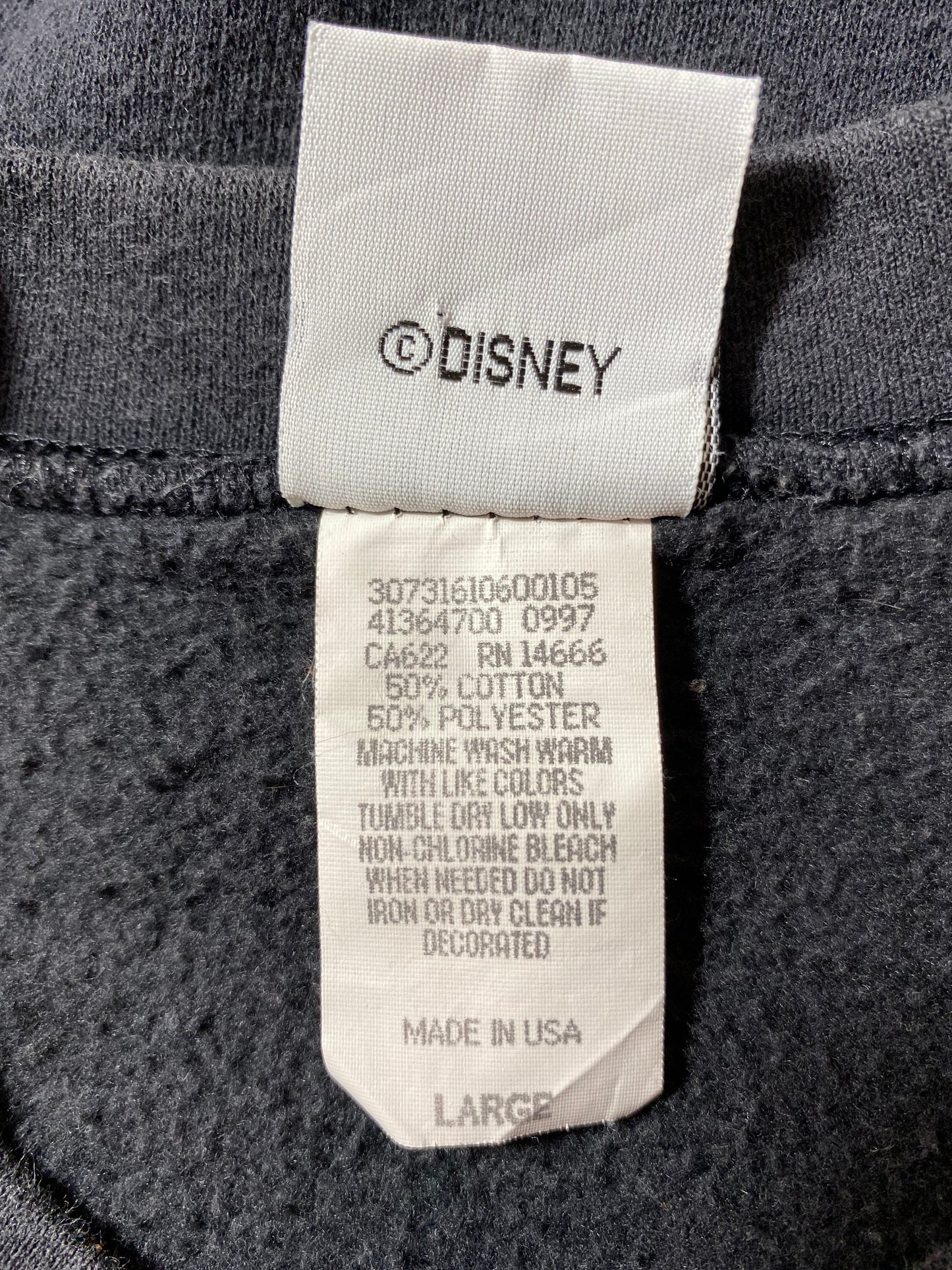 00' DISNEY GOOFY Made in USA Size L Vintage Sweat-shirt / E6865S