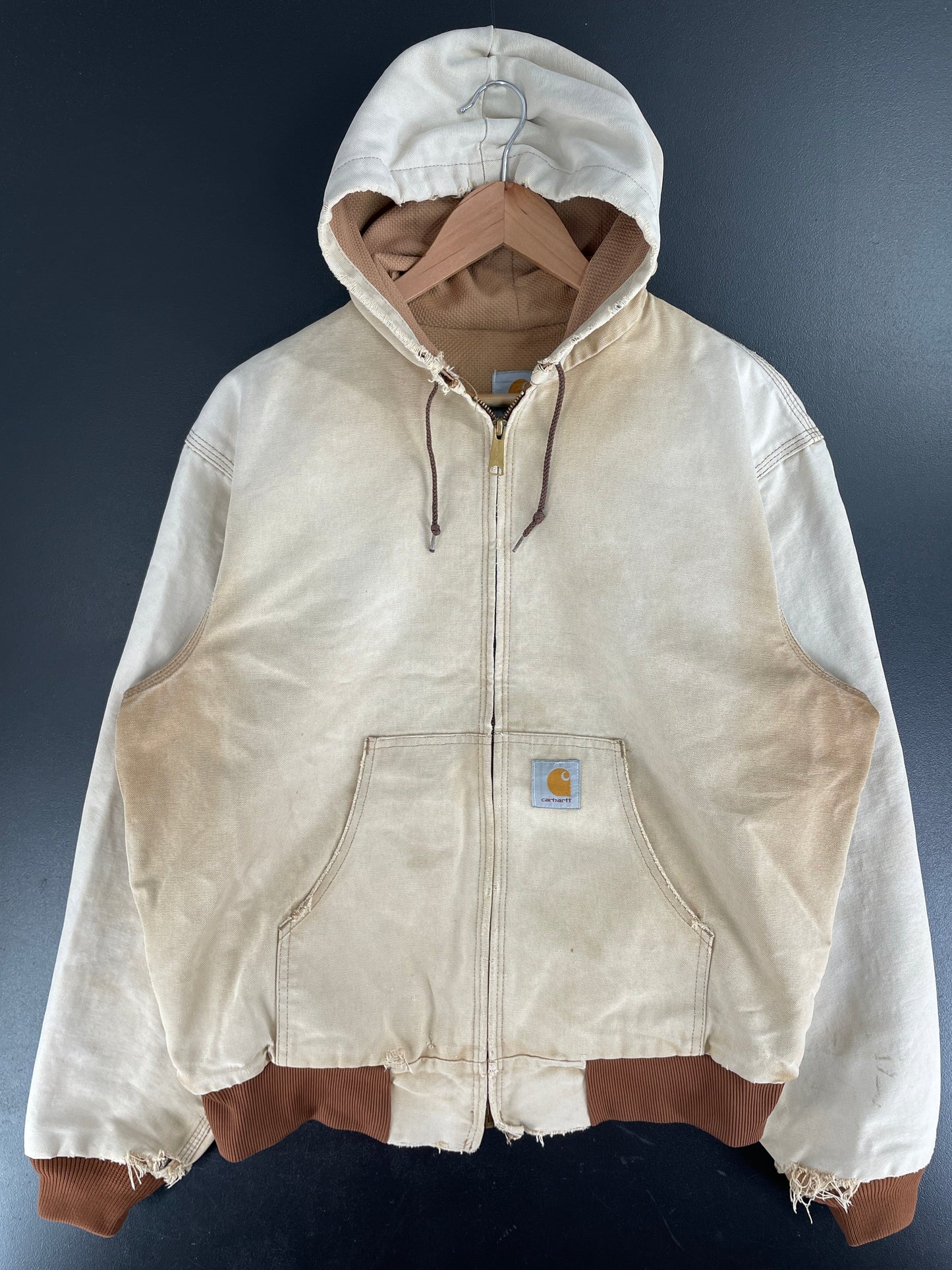 Vintage CARHARTT Size Approx. M Duck Jacket / F7580J