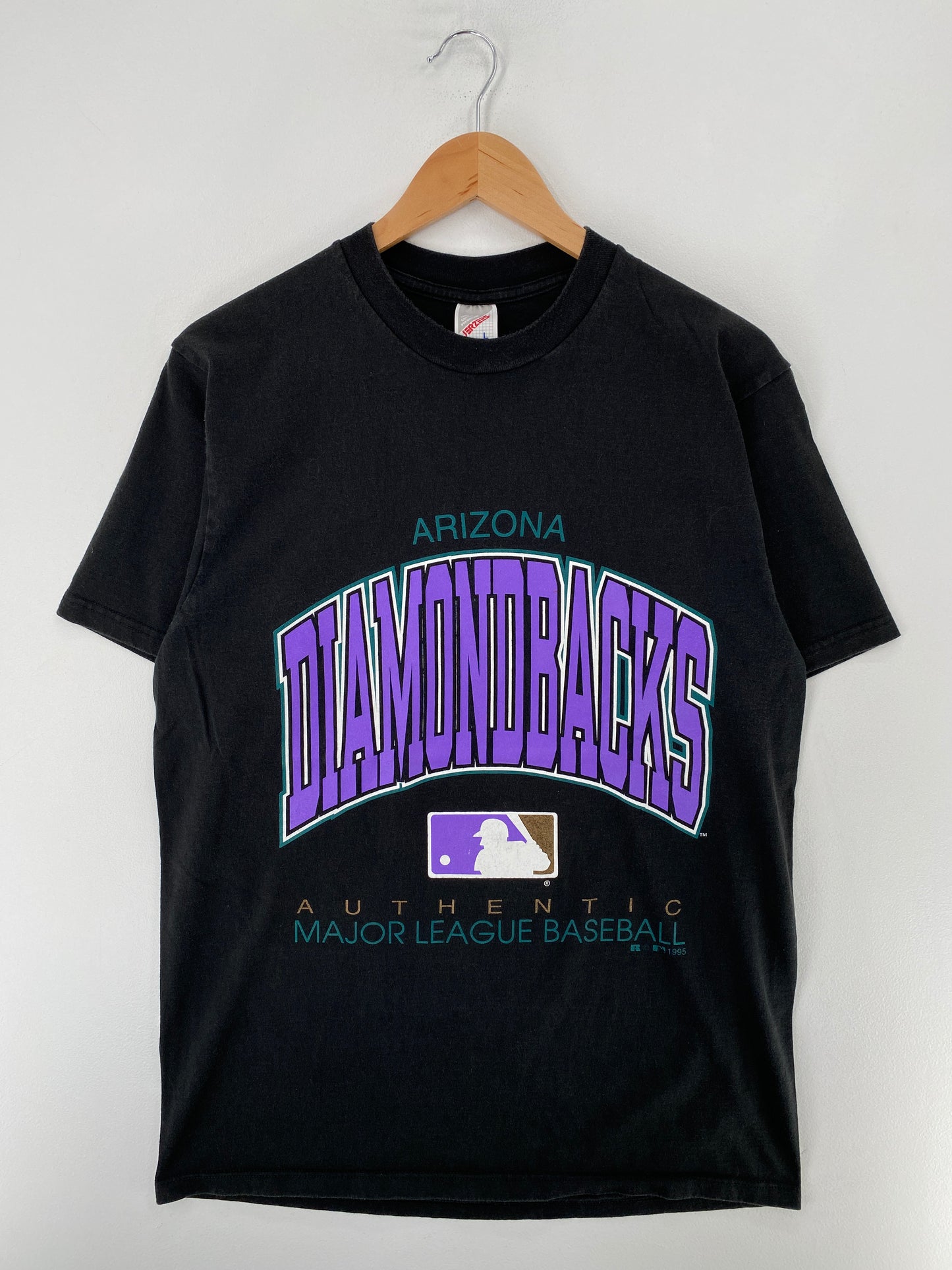 1995 ARIZONA DIAMONDBACKS Made in USA Size L Vintage MLB T-Shirt / F7970T