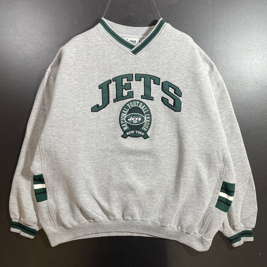 (XXL) 90’s NEW YORK JETS Vintage NFL Sweatshirt / A1154S