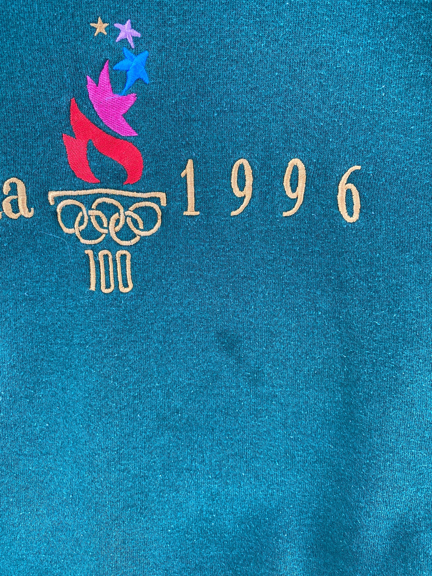 1996 ATLANTA OLYMPIC Made in USA Size XL Vintage Sweat-shirt / F2726S