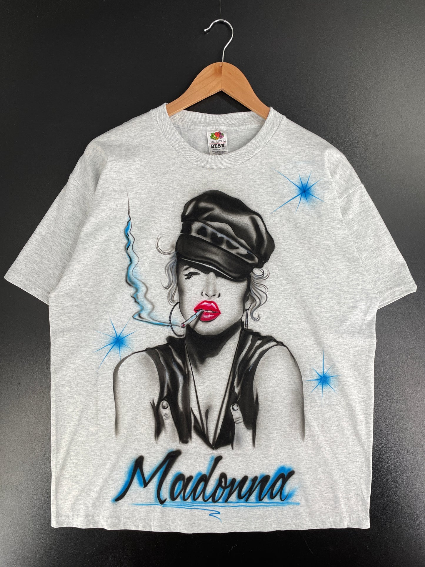 Vintage Hand Painted MADONNA Size XL T-Shirt / G2995T