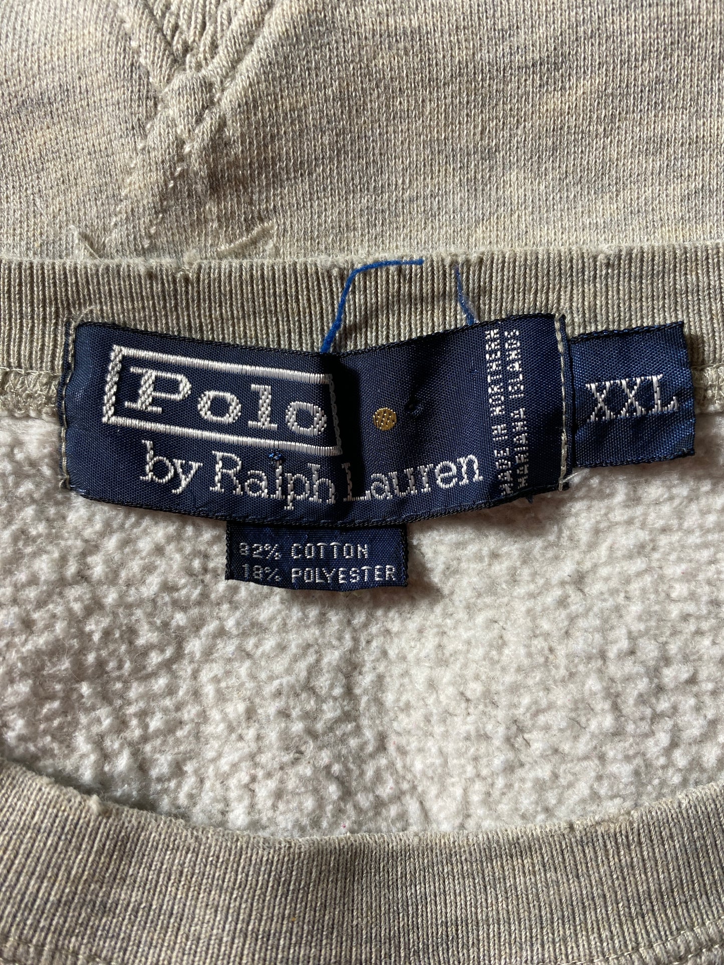 90’s POLO RALPH LAUREN Size XXL Sweat-shirt / F4110S