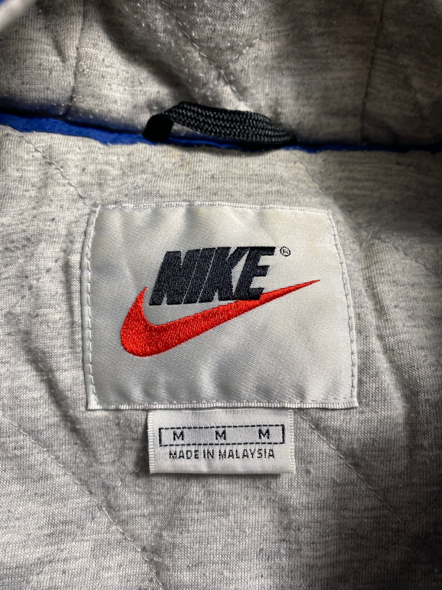 90's NIKE Size M Vintage Nylon Padded Zip-up Jacket / G5899N