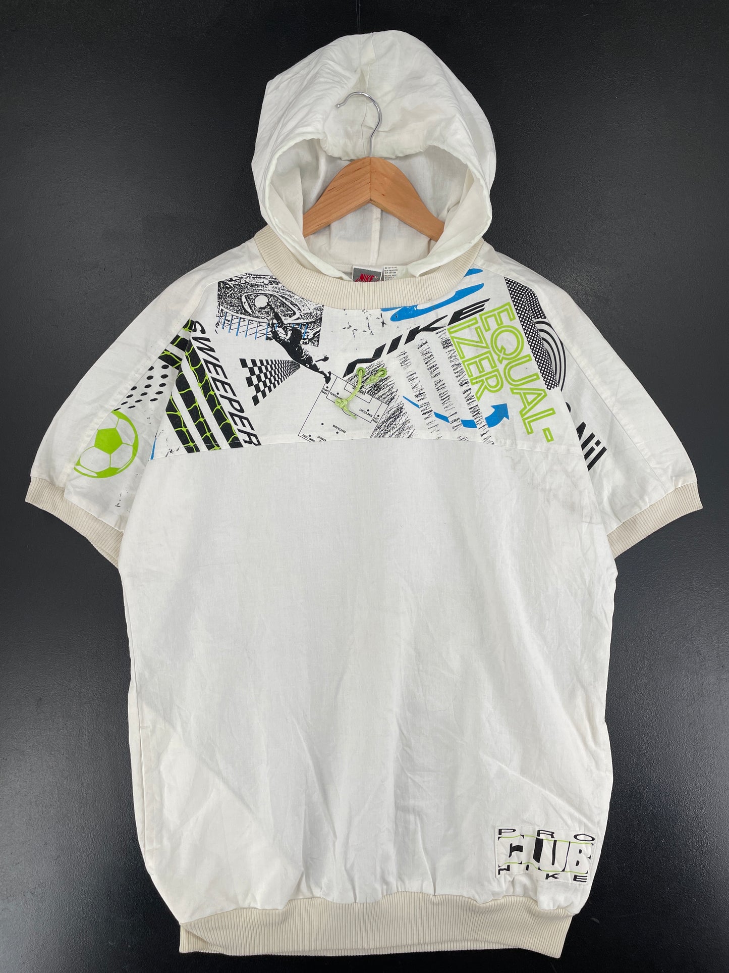90’s NIKE Silver Tag Size Boys XL Nylon Jacket / F2429N