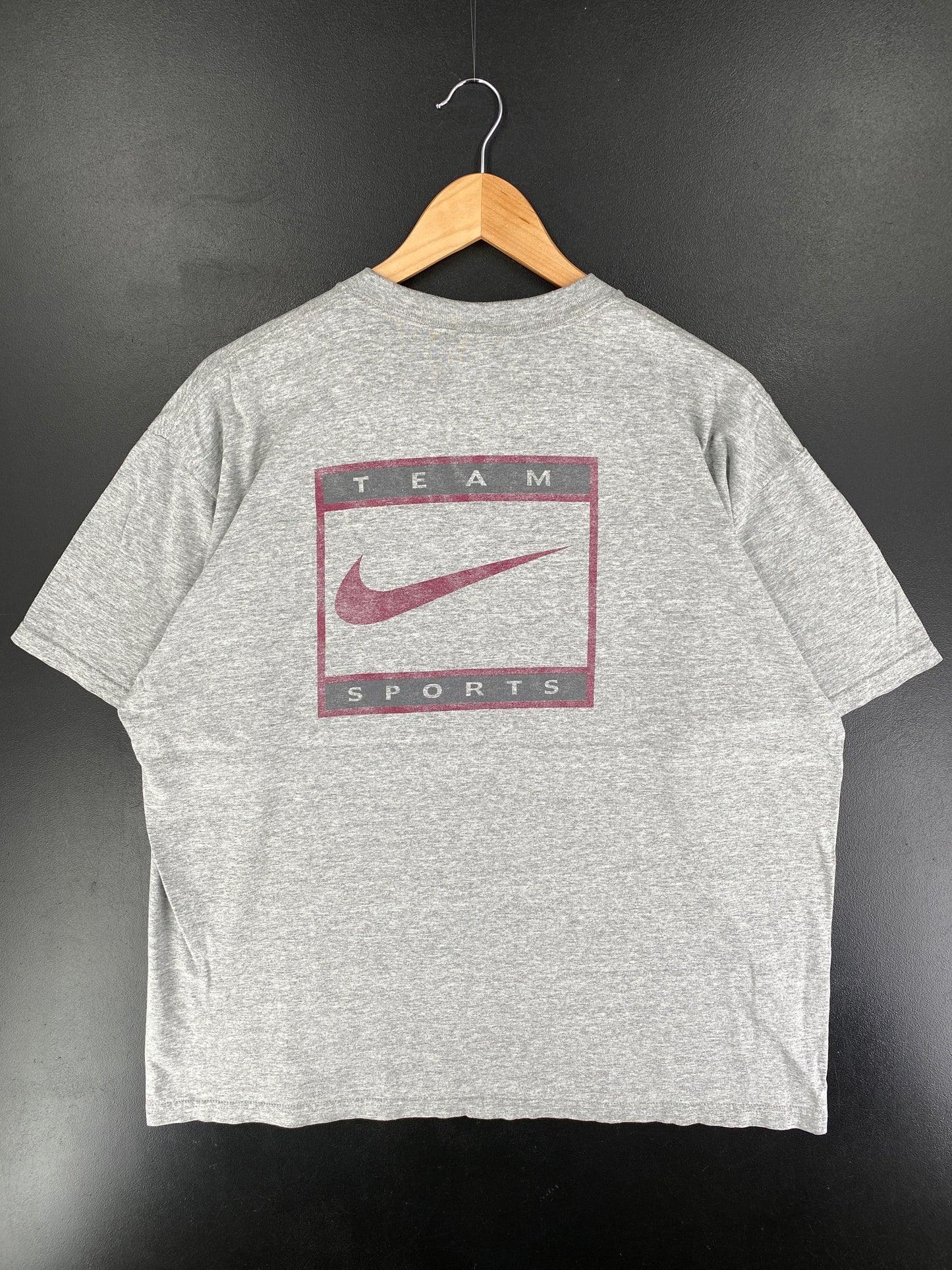 90's NIKE TEXAS A&M Made in USA Size L Vintage T-Shirt / G3357T