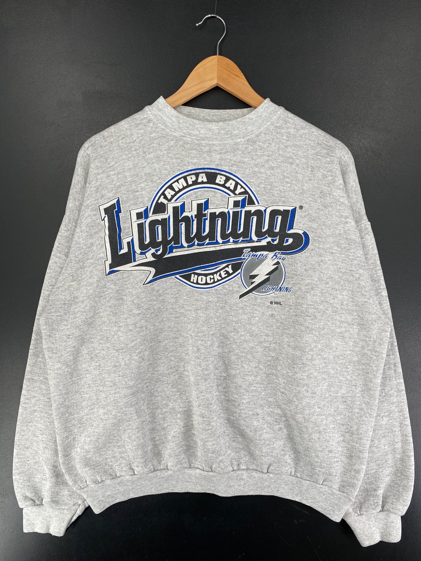 Vintage TAMPA BAY LIGHTNING Size XL NHL Sweat-Shirt / F2671S