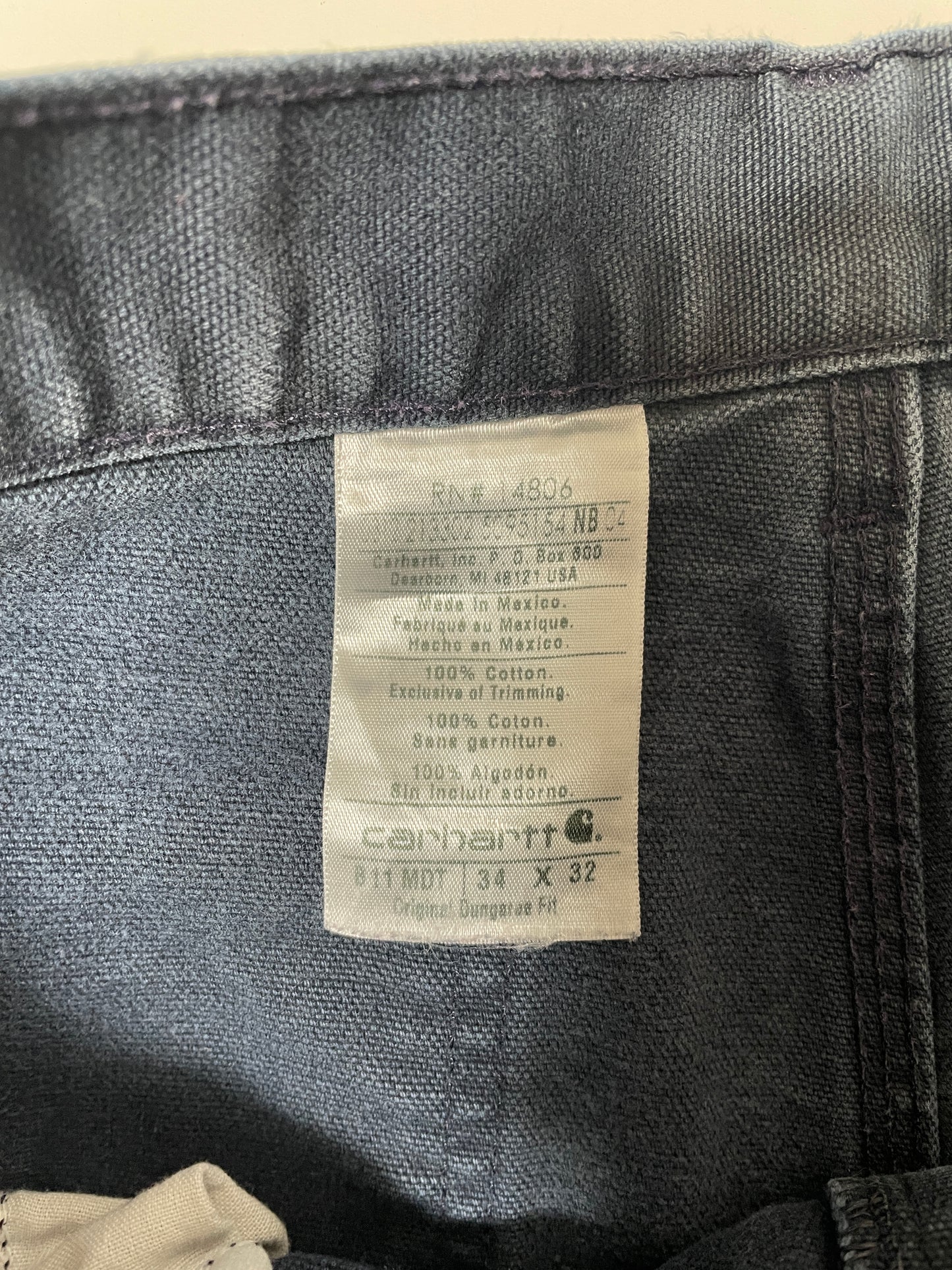(W33xL30) Vintage CARHARTT Duck Pants / A1157P