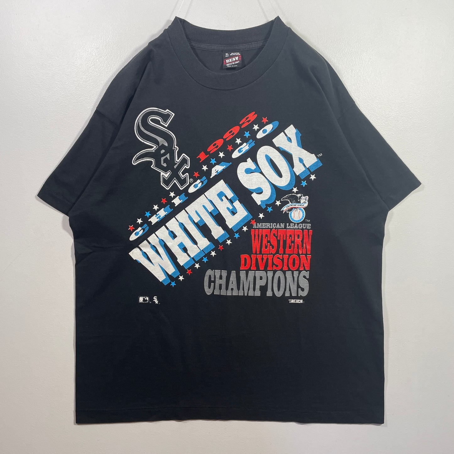 (XL) 1993 CHICAGO WHITE SOX Vintage MLB T-Shirt / A0927T