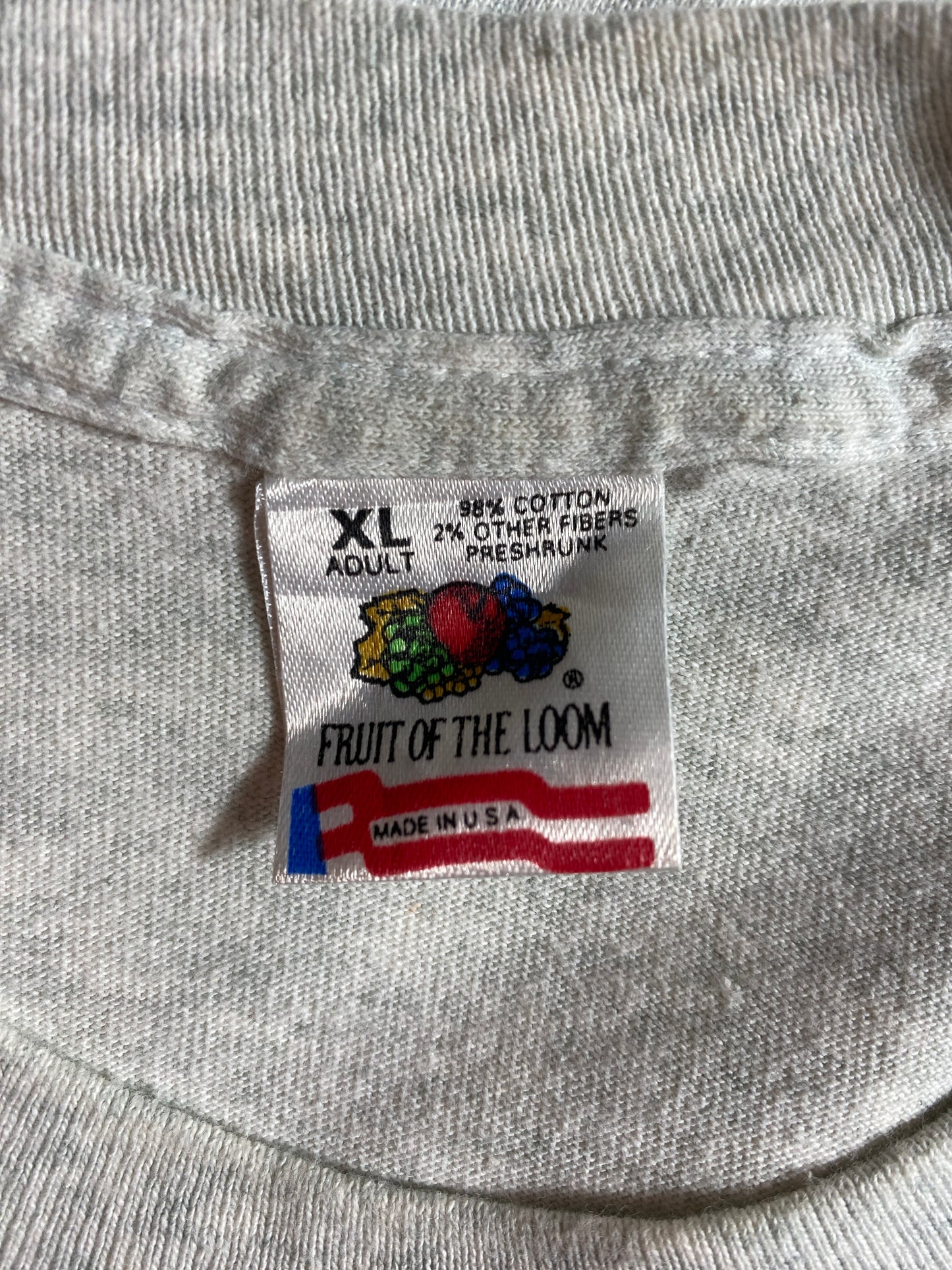 1993 HERE FISHY FISHY Made in USA Size XL Vintage T-Shirt / F9997T