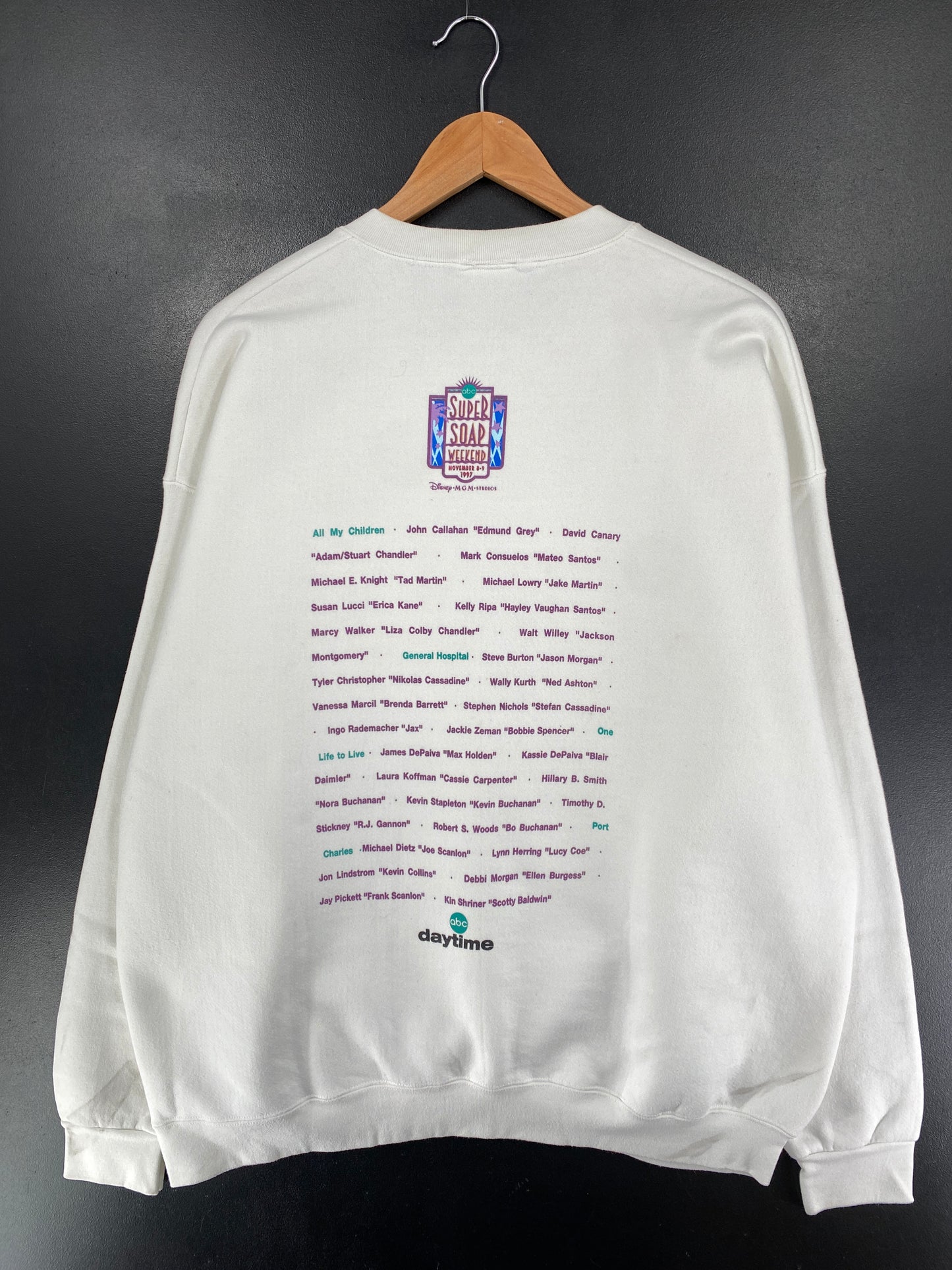 90’s DISNEY MGM STUDIOS Size XXL Vintage Sweat-shirt / G5822S