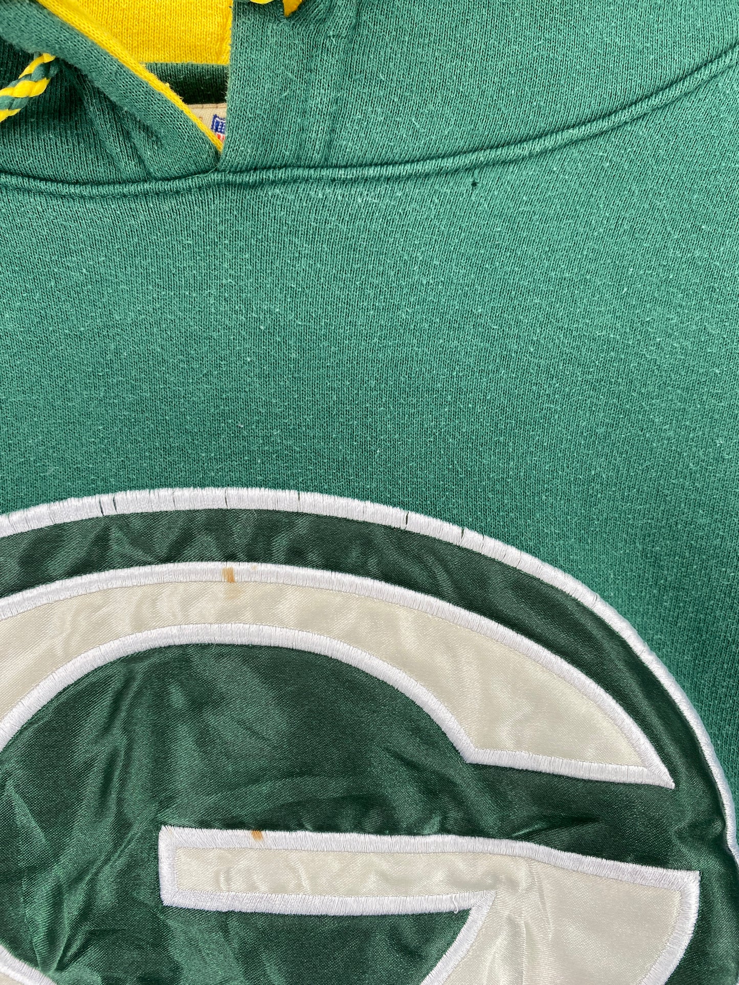 (XL) 90's STARTER x GREEN BAY PACKERS Vintage NFL Hoodie Sweatshirt/ A0781S