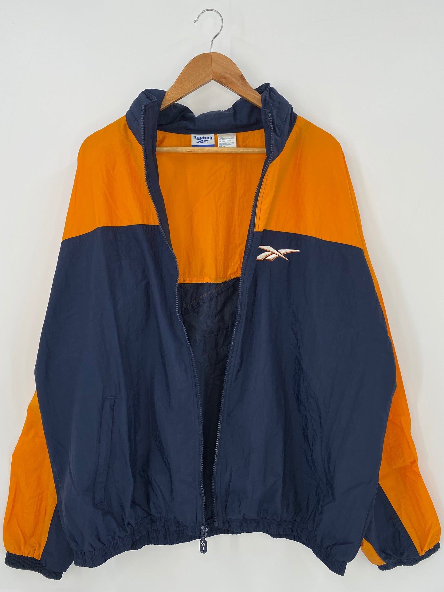 00’ REEBOK Size XL Vintage Nylon-Jacket / F8247N