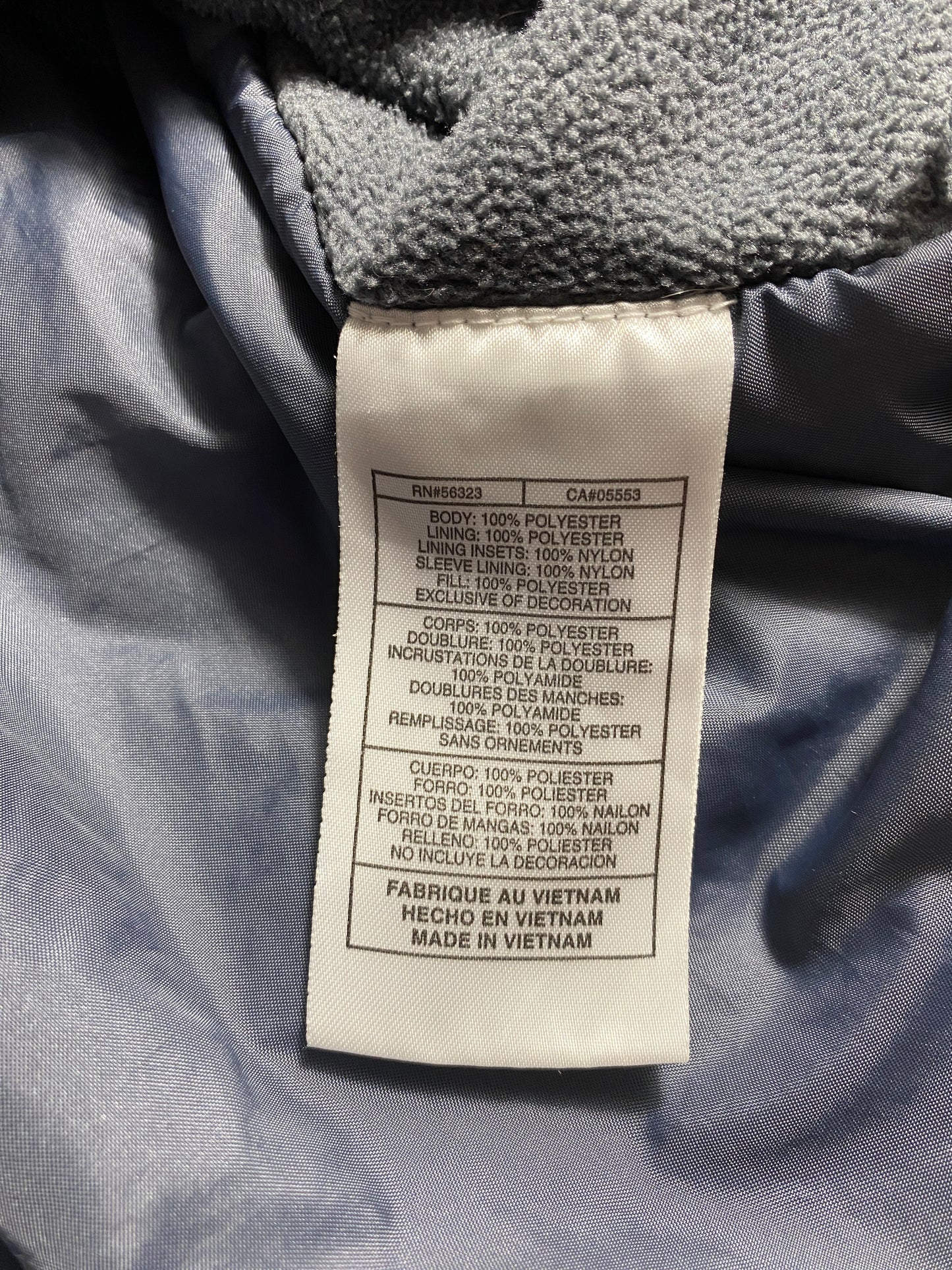 00' NIKE Size L Vintage Nylon Padded Zip-up Jacket / G5778N