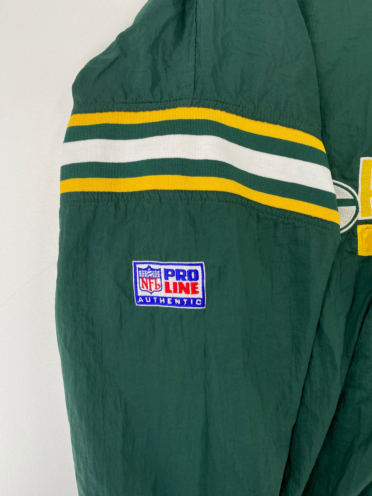 90’s STARTER x GREEN BAY PACKERS Size XXL NFL Nylon Jacket / G4324N