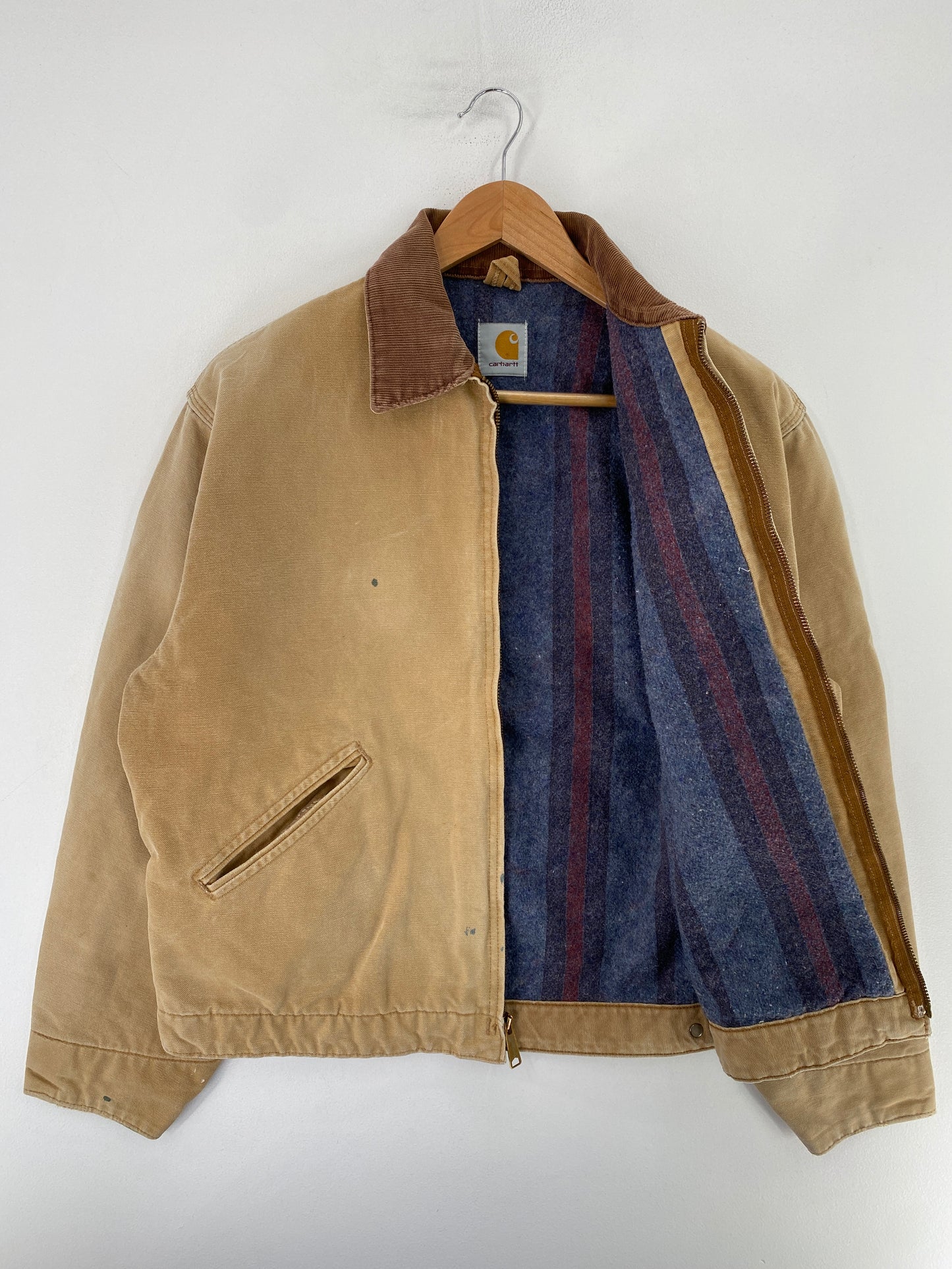 .Vintage CARHARTT DETROIT Size Approx. M Duck Jacket / G1362J