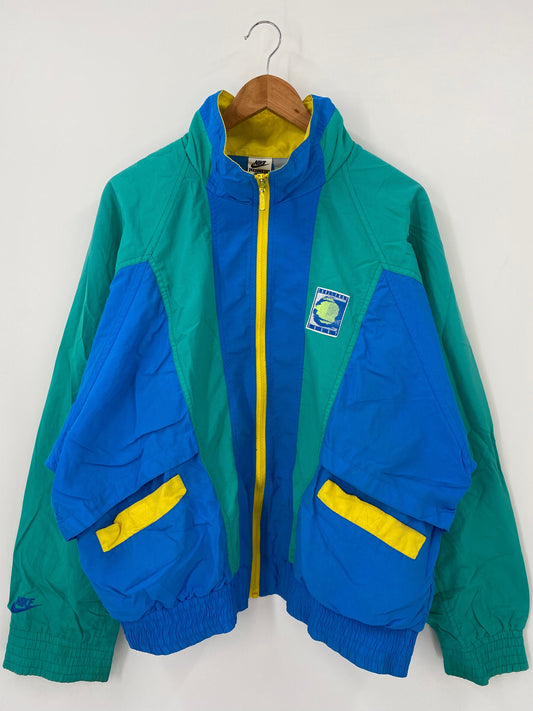 90’s NIKE Size No Tag(Approx.L) Vintage Nylon-Jacket / F670N