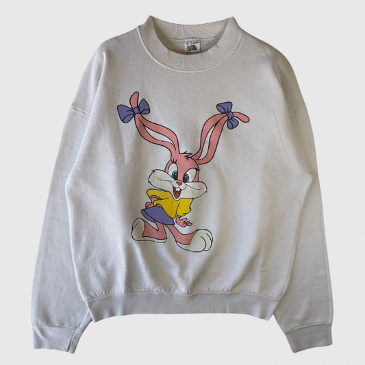 (Ladies L) 90's BUNNY Sweat-Shirt / A0076S