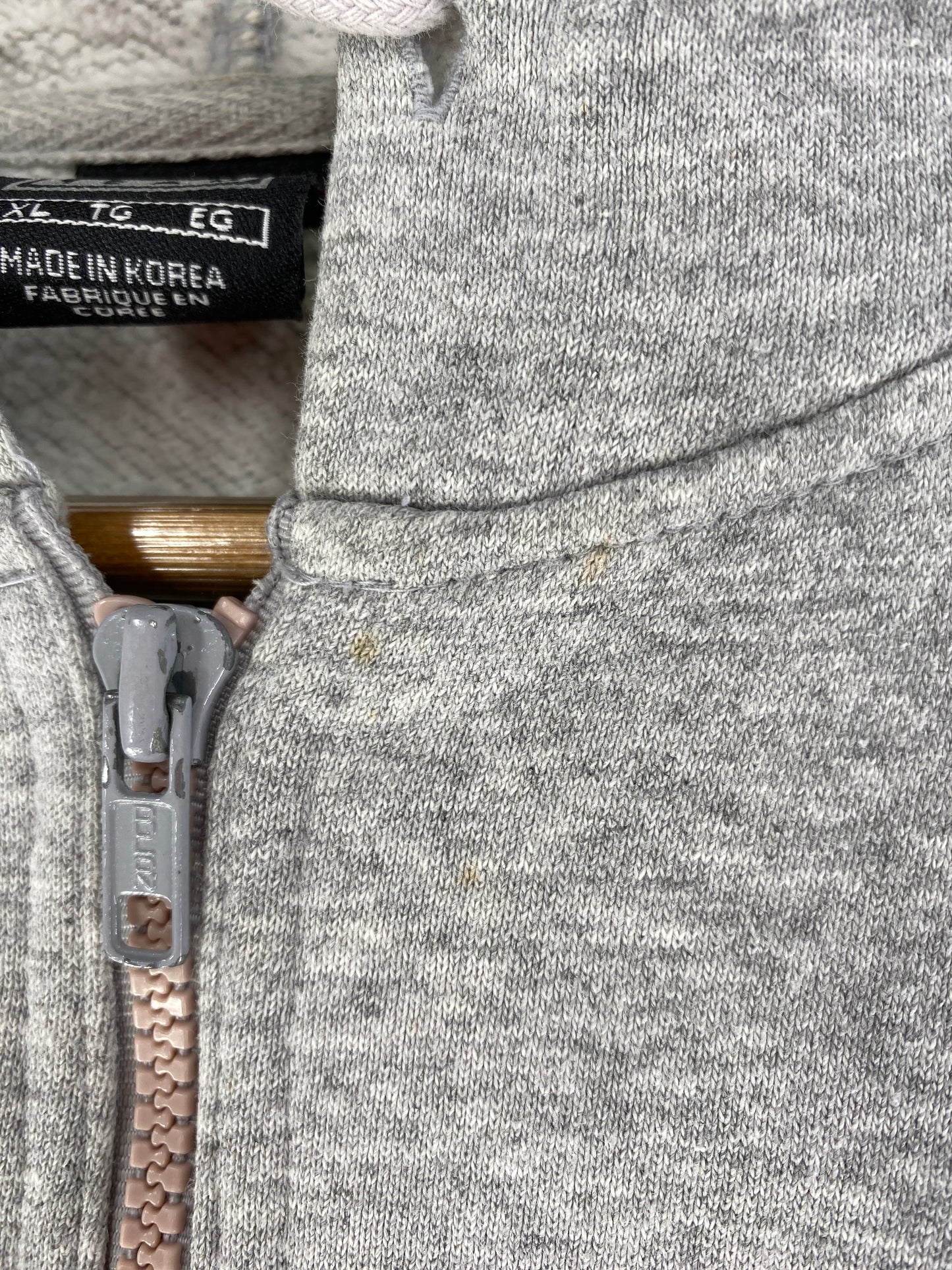 00' NIKE x HARVARD Size XL Vintage College Zip-up Sweat Shirt / G503S