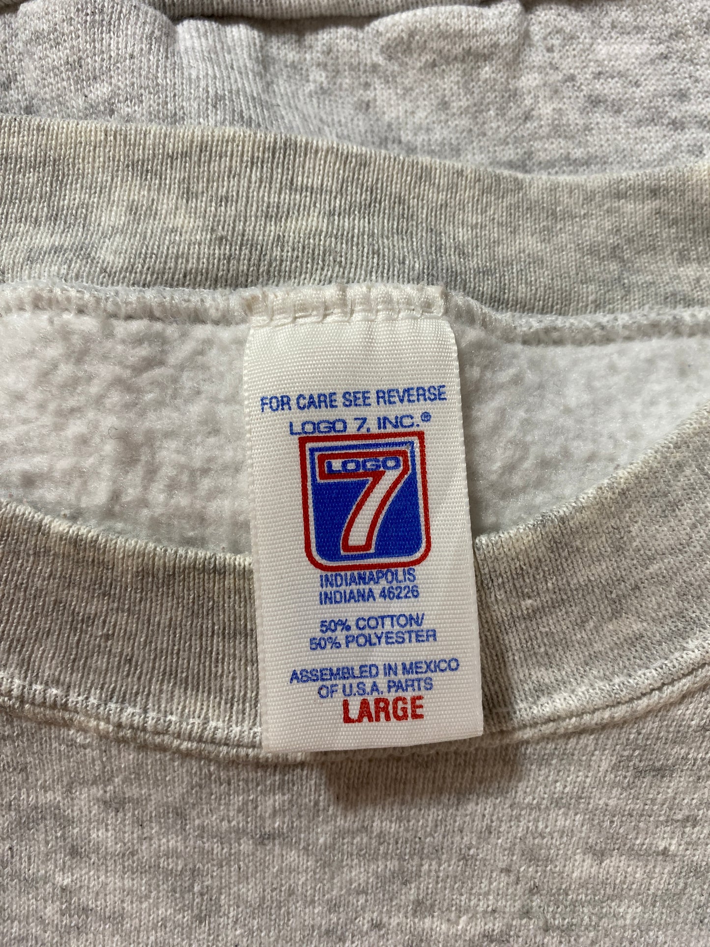(L) 90’s SUPER BOWL DENVER BRONCOS Vintage NFL Sweatshirt / A0576S