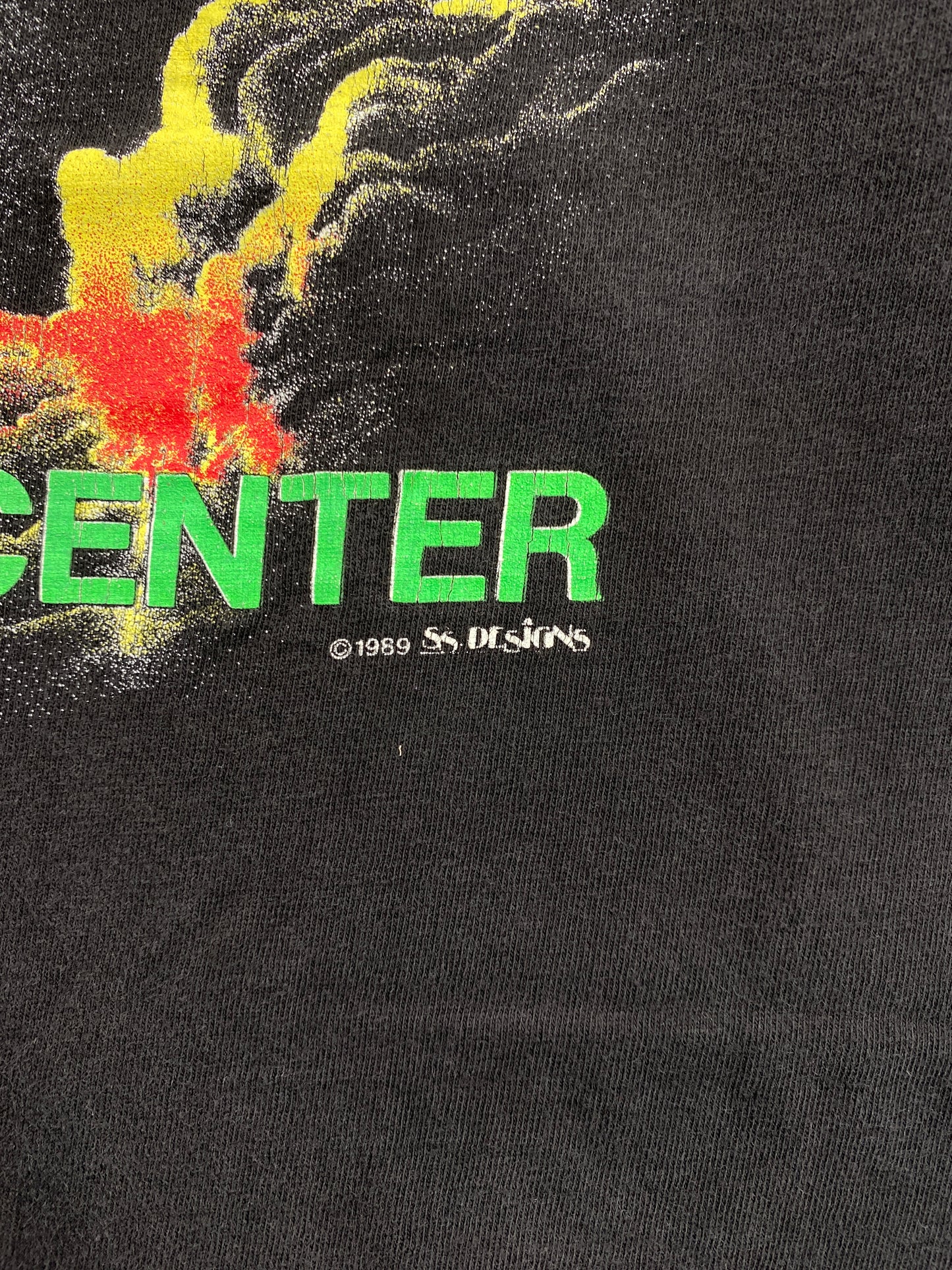 1989 KENNEDY SPACE CENTER Made in USA Size XL Vintage T-Shirt / G6313T