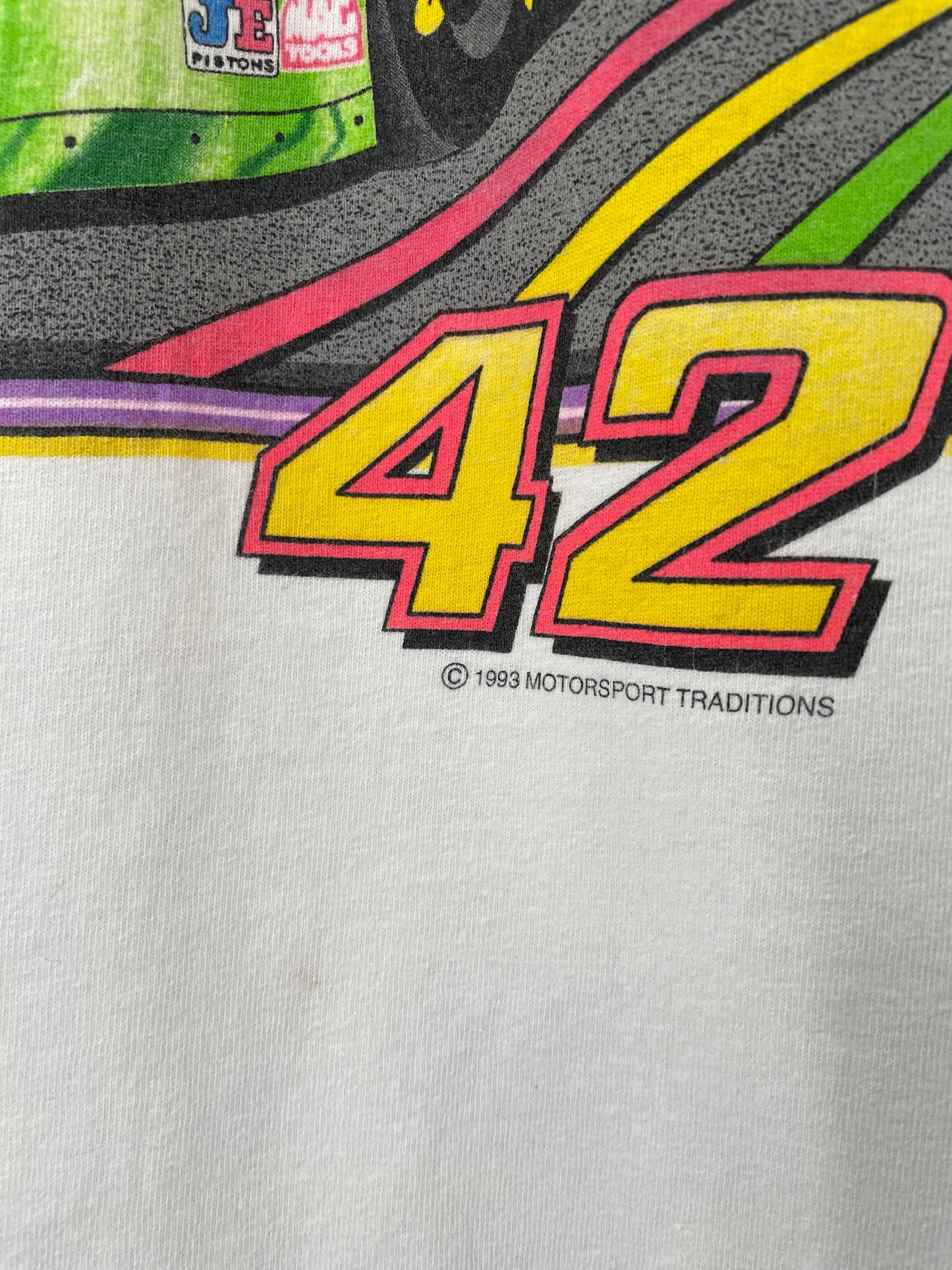 .1993 KYLE PETTY Size XL Vintage Racing T-shirt / F130T