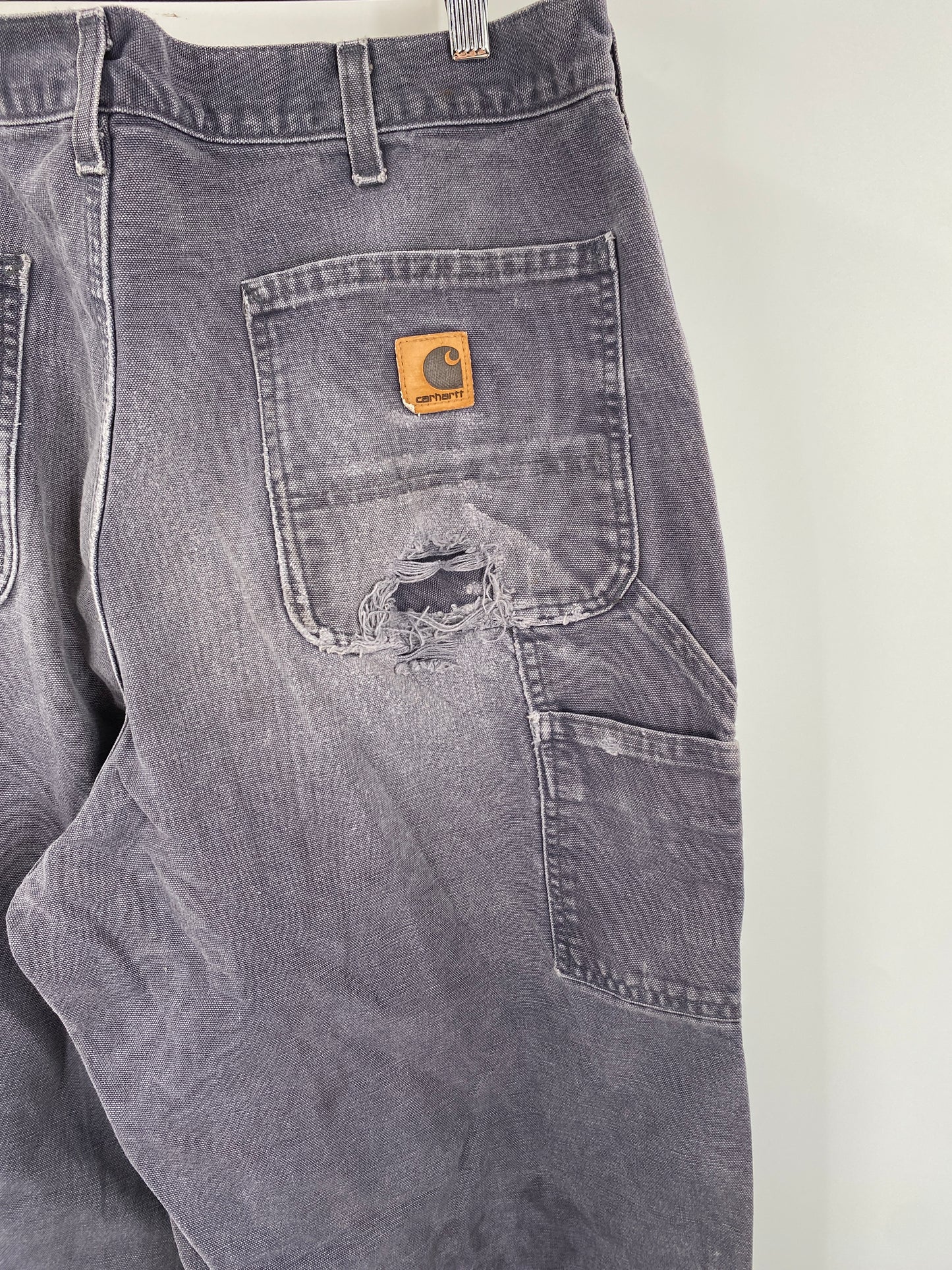 .Vintage CARHARTT Size W36 x L31 Duck Pants / F7481P