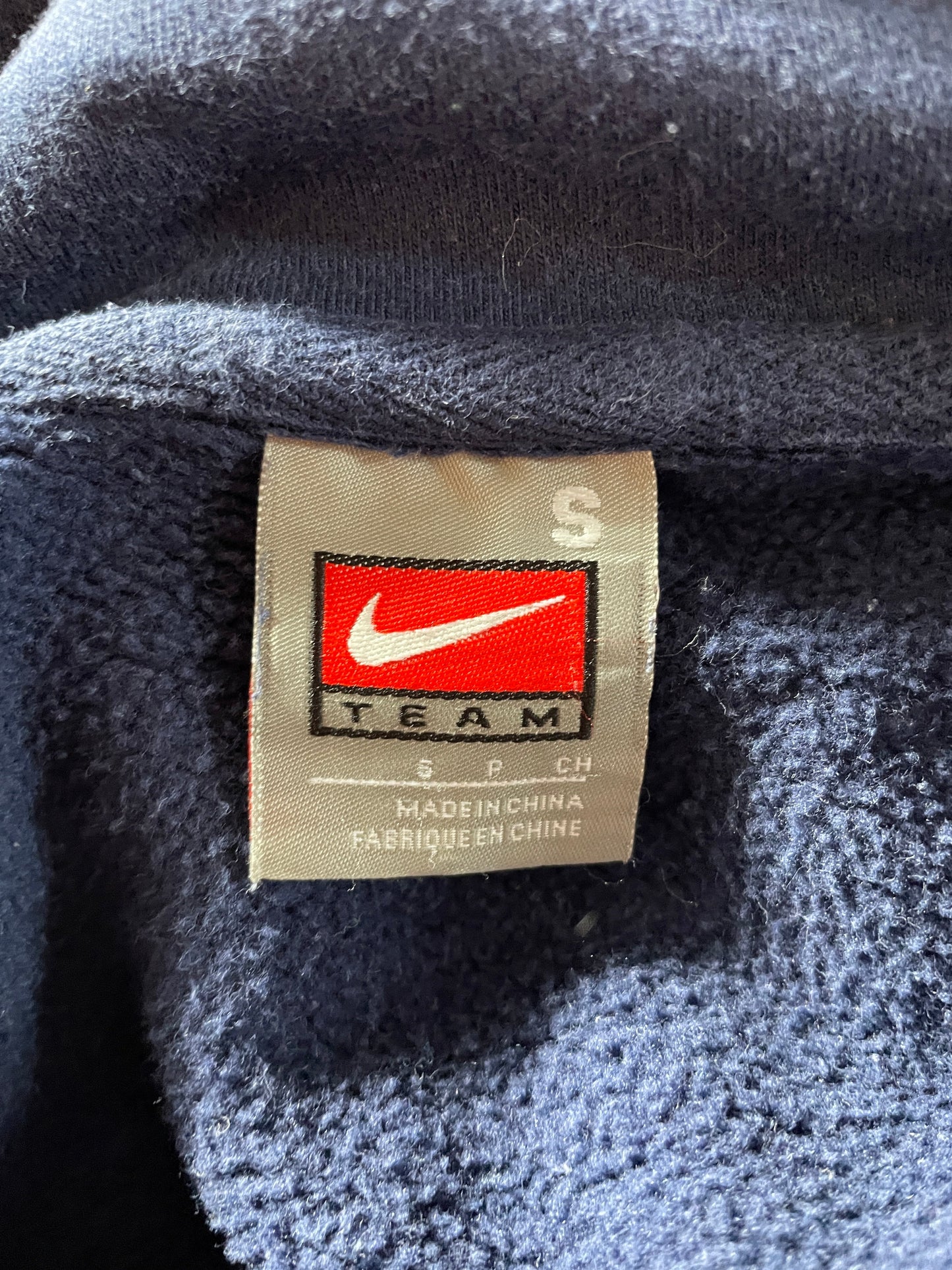 00' NIKE x BRIGHAM YOUNG UNIVERSITY Size S Vintage College Hoodie Sweat Shirt / G4383S