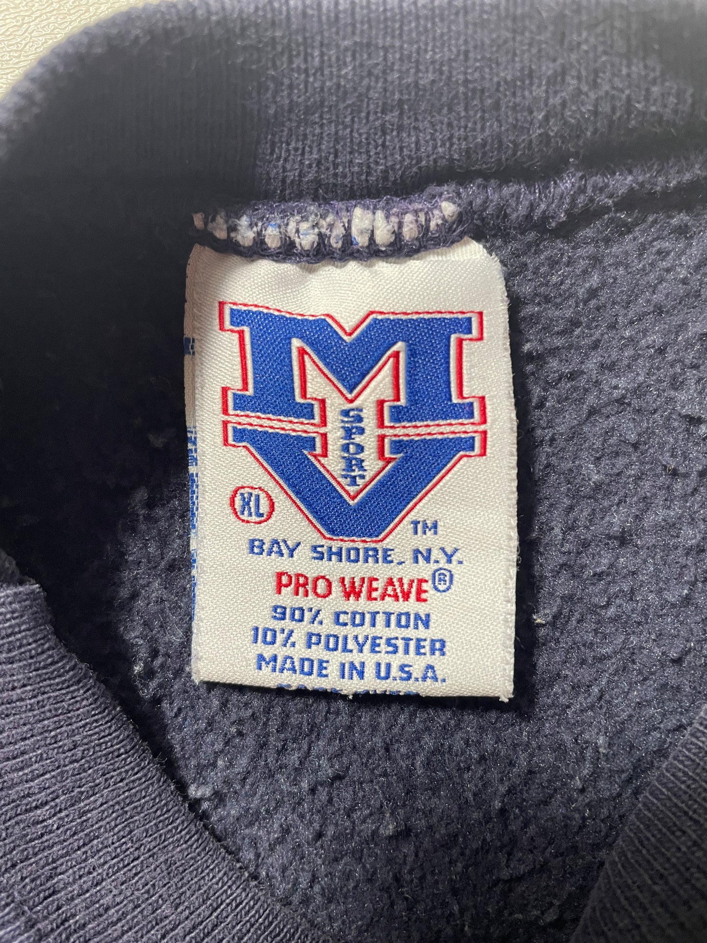 90’s NORTRE DOME Made in USA Size XL Vintage College Sweat-Shirt / G6216S