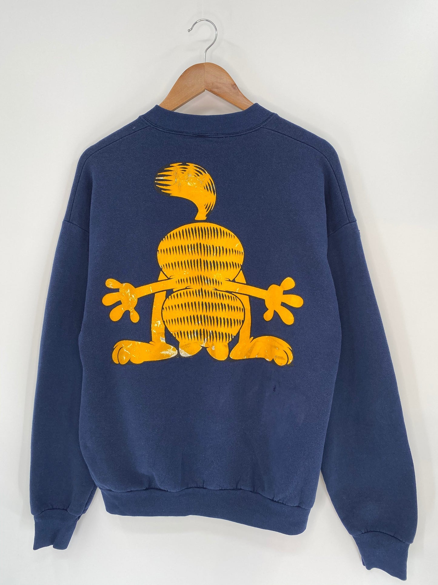 80’s GARFIELD Made in USA Size XL Vintage Sweat-shirt / F6341S