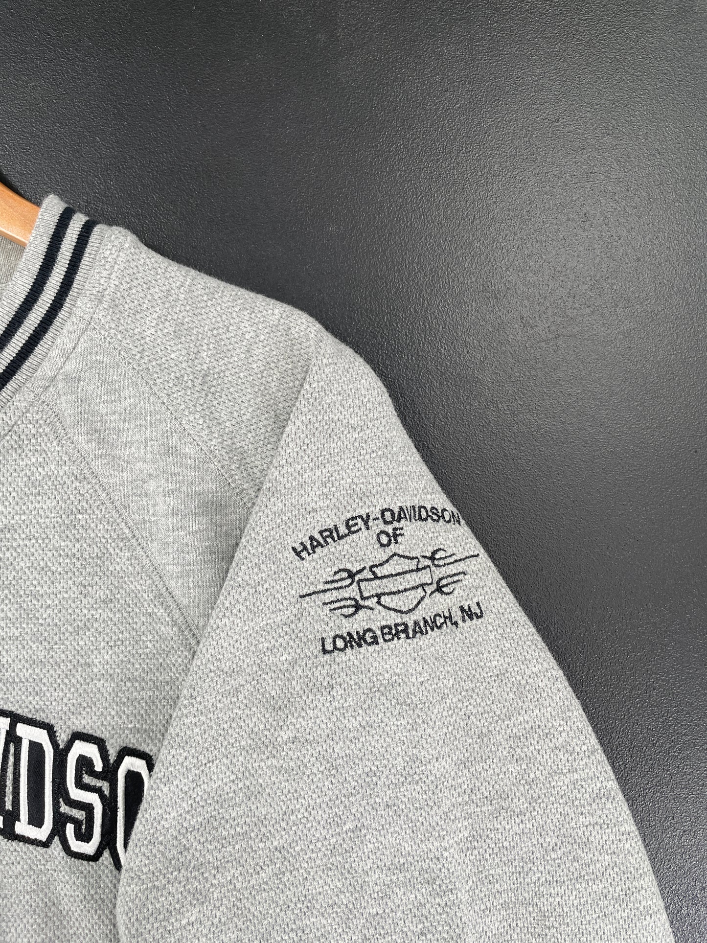 2005 HARLEY DAVIDSON Size L Vintage Racing Sweat-Shirt / F3038S