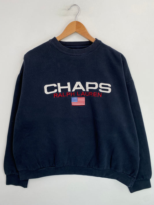 Vintage CHAPS RALPH LAUREN Size XL Sweat-shirt / G6166S