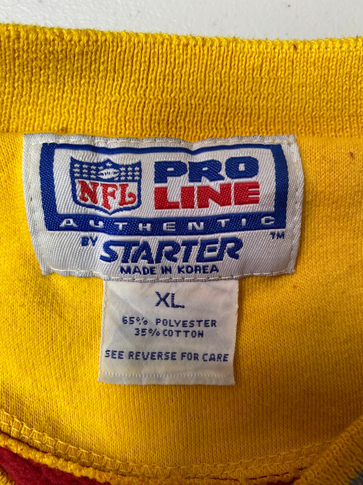 90’s STARTER x WASHINGTON REDSKINS Size XL NFL Sweat shirt / E8240S