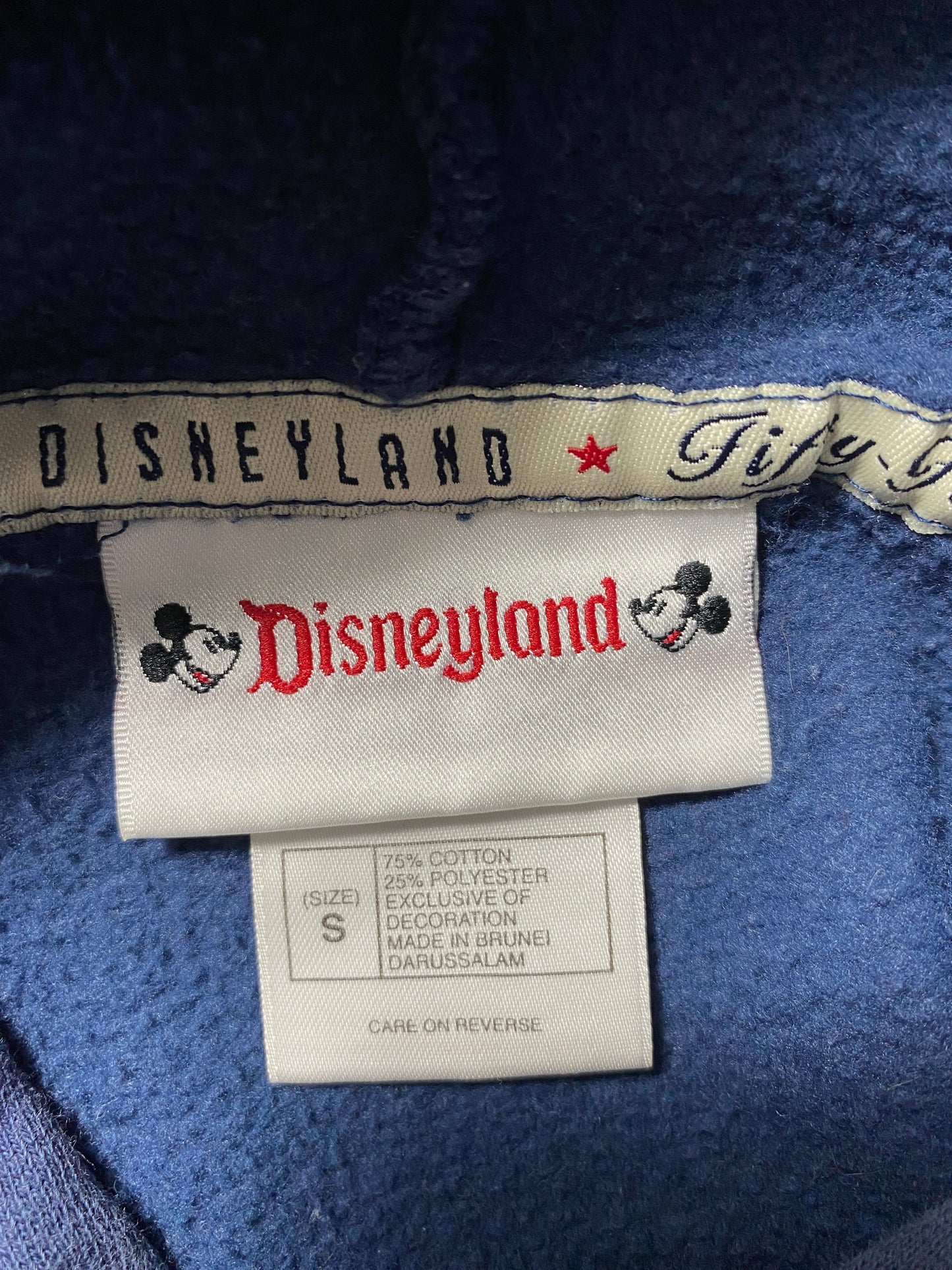 Vintage DISNEY MICKEY MOUSE Size S Hoodie Sweat-Shirt / F8324S