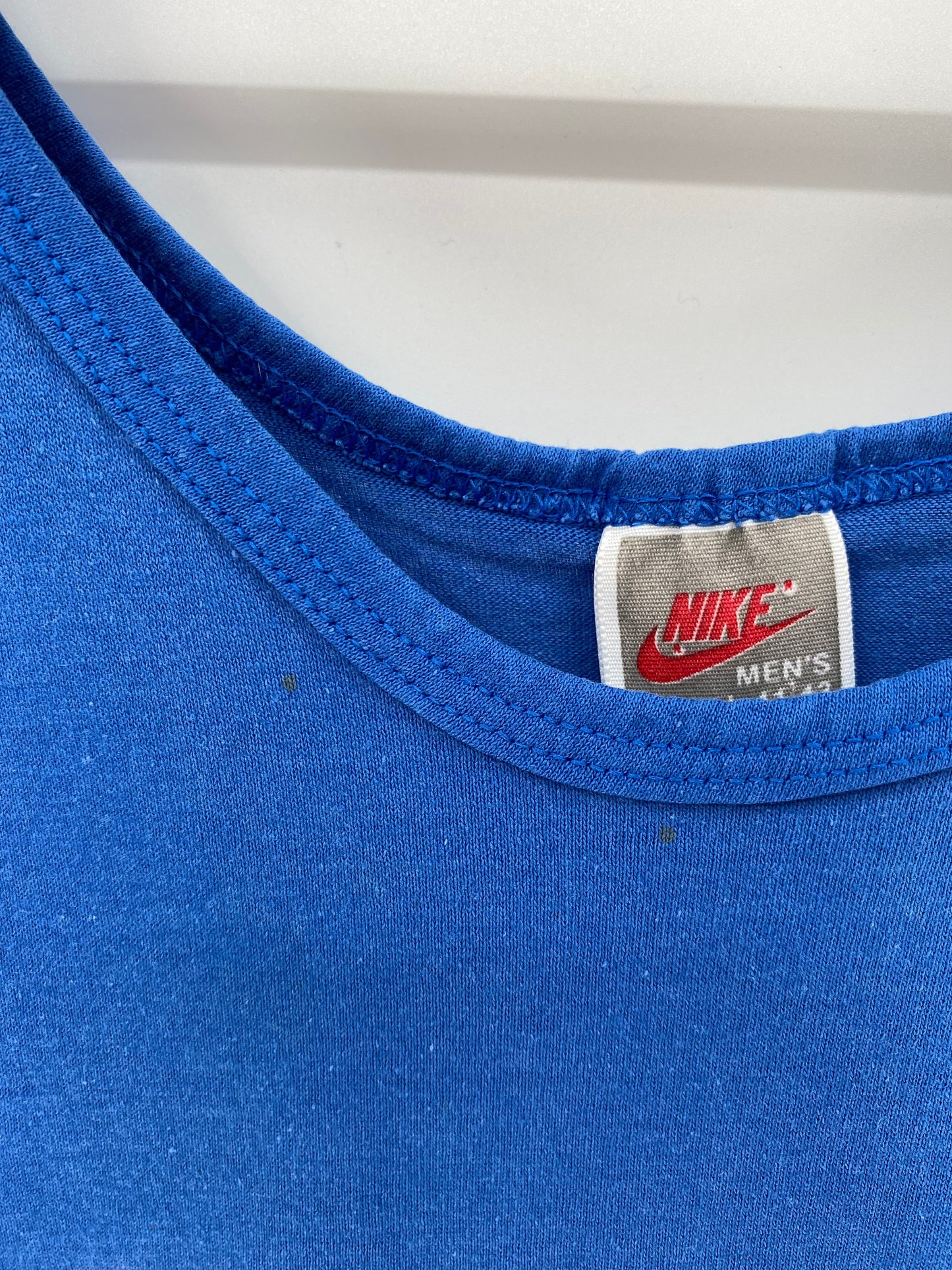 90’s Silver Tag NIKE JUST STUFF IT Made in USA Size L Vintage Tank-Top/ F777T