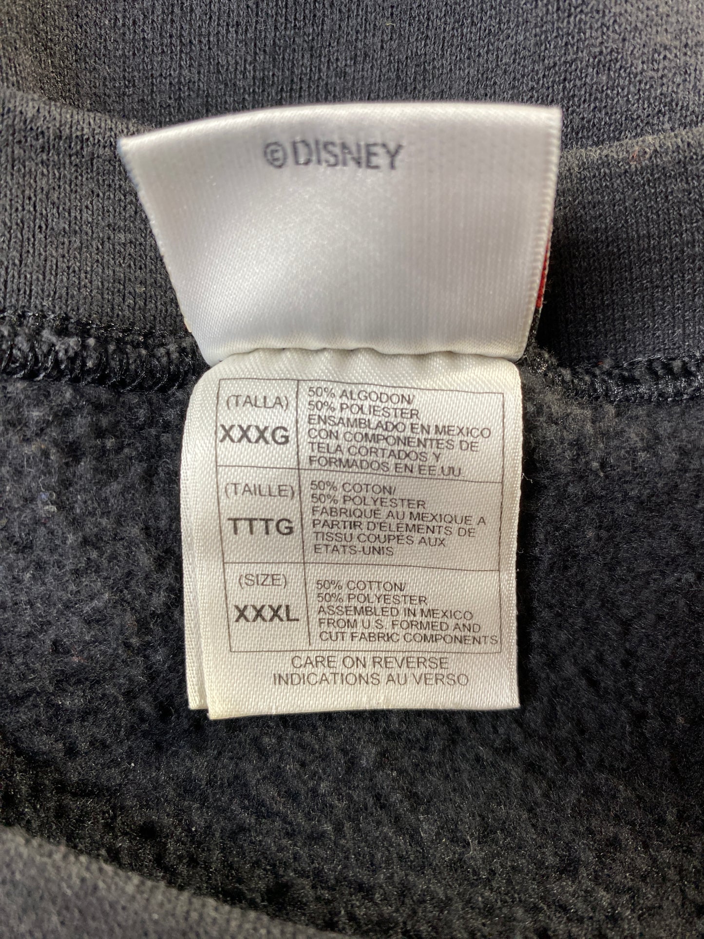 00’ DISNEY POOH HALLOWEEN Size XXXL Sweat-shirt / F3290S