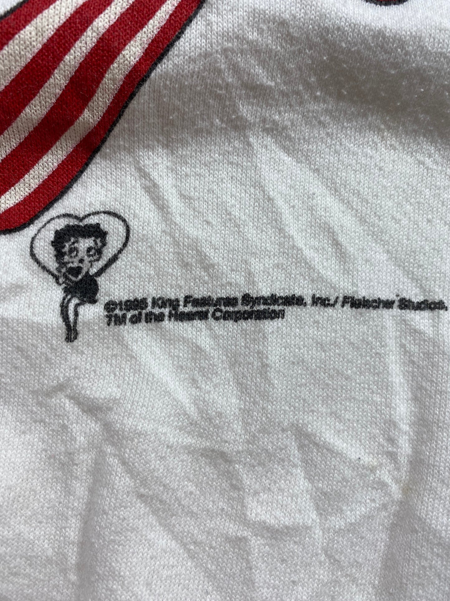 1995 BETTY BOOP USA Made in USA Size XXL Vintage Sweat-shirt / F8490S