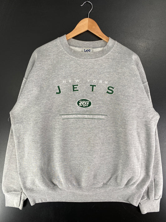 00’ NEW YORK JETS Size Approx. XL NFL Sweat-Shirt / F6521S