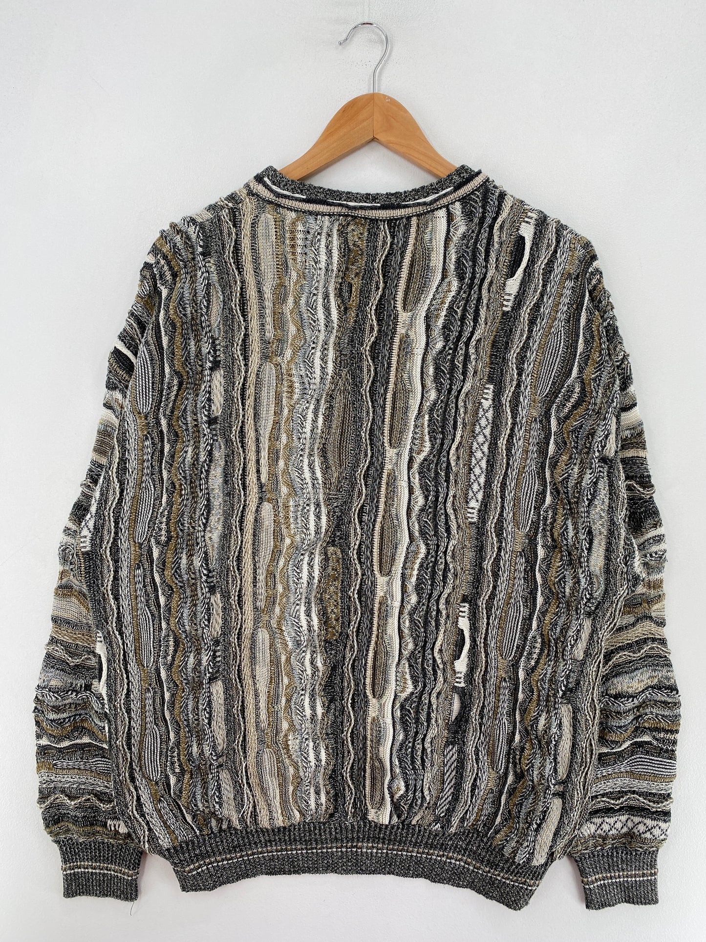 Vintage COOGI STYLE Size XL Cotton Knit Sweater / F9169K