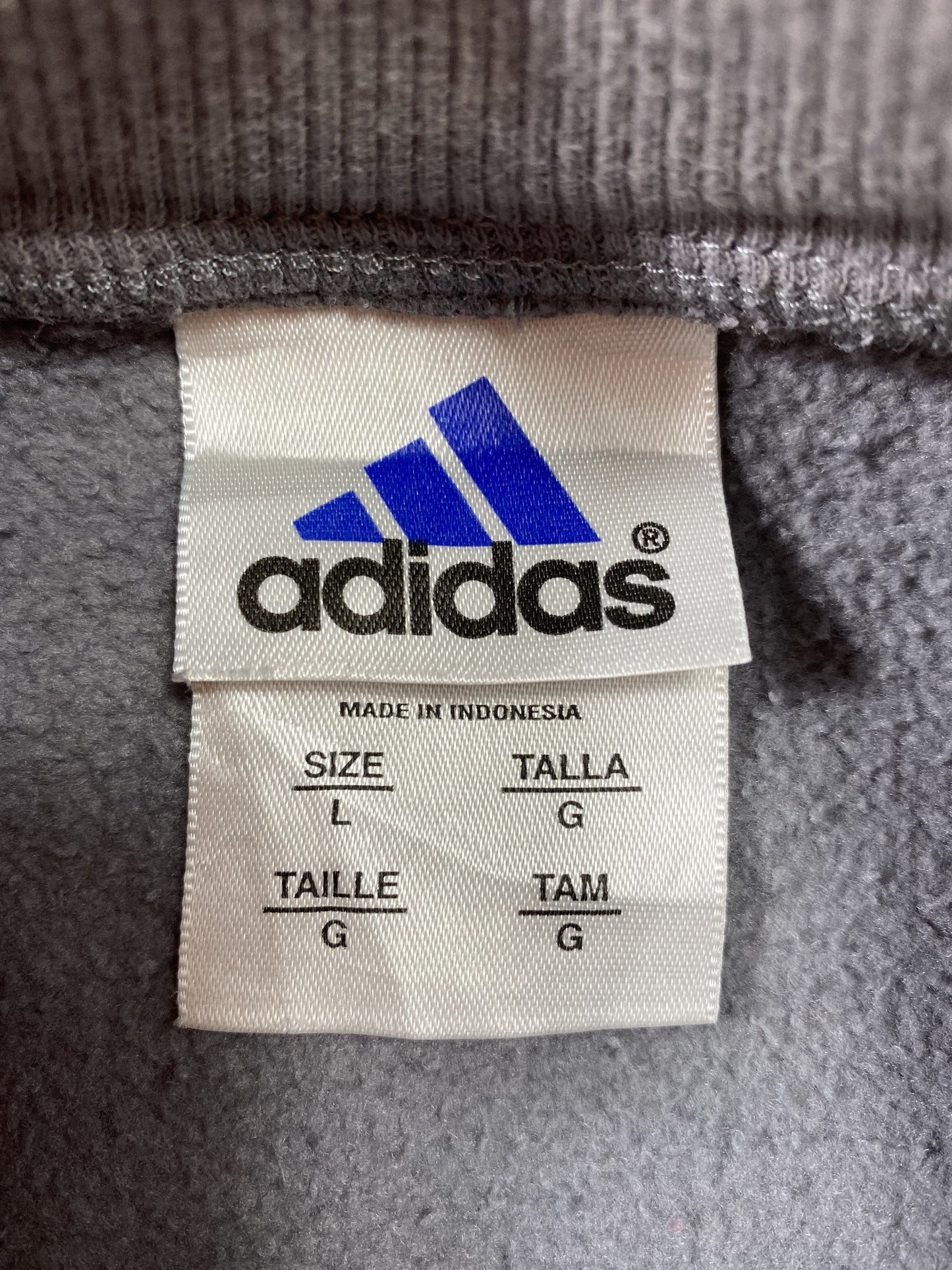 00’ ADIDAS Size L Vintage Sweat-Shirt / G4236S