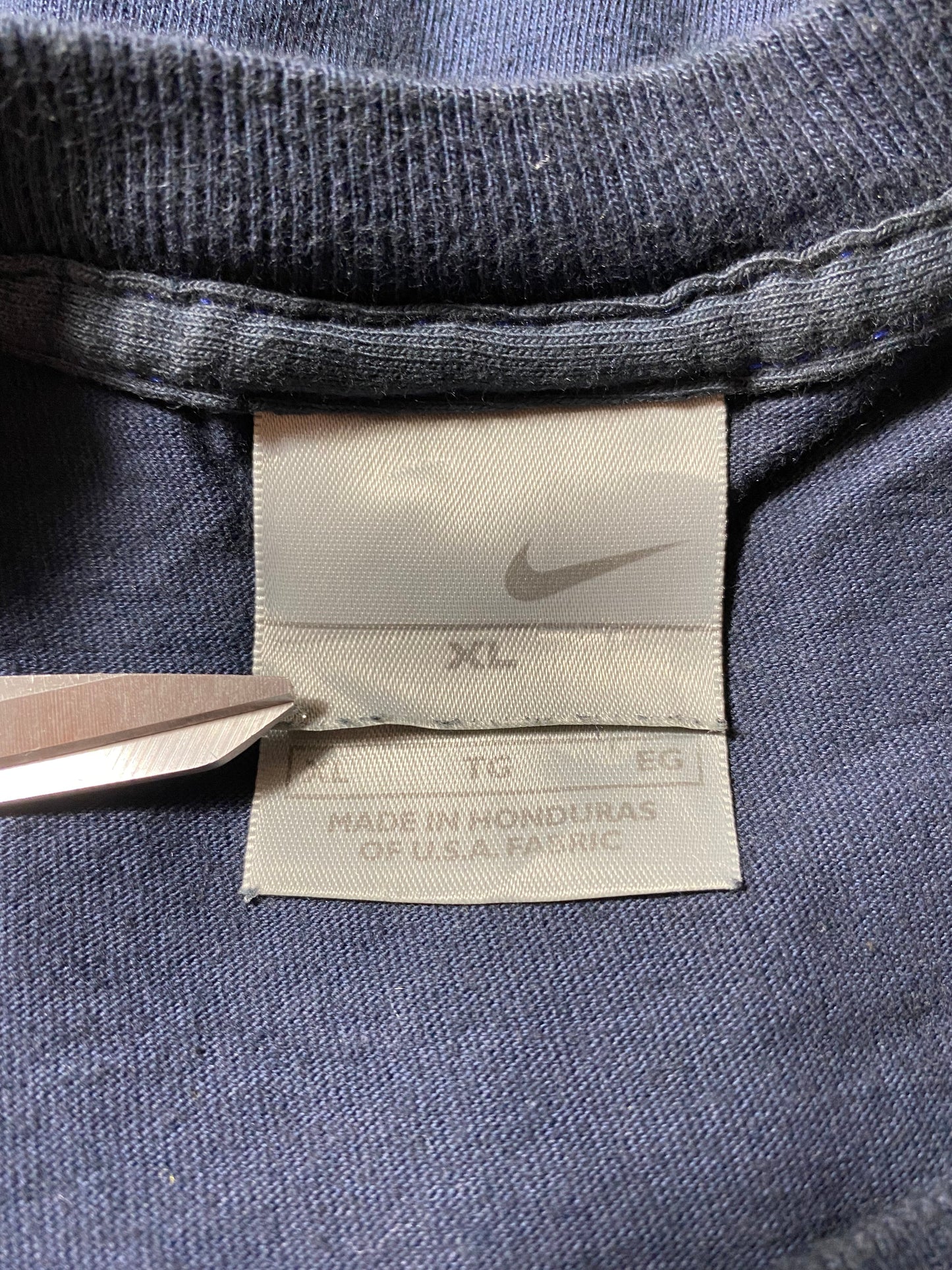 90's NIKE MINI SWOOSH Size XL Vintage T-Shirt / F4438T