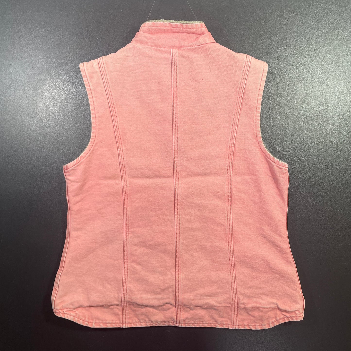 (Ladies M) Vintage CARHARTT Duck Vest Jacket / A0892J