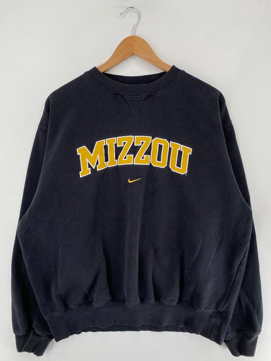 00’ NIKE x MIZZOU Size L College Sweat shirt / F3831S