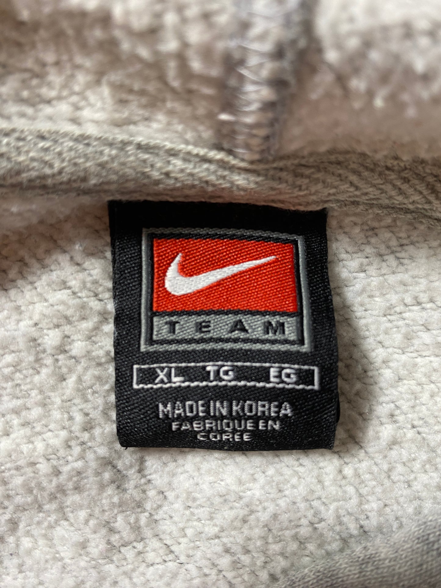 00' NIKE x HARVARD Size XL Vintage College Zip-up Sweat Shirt / G503S